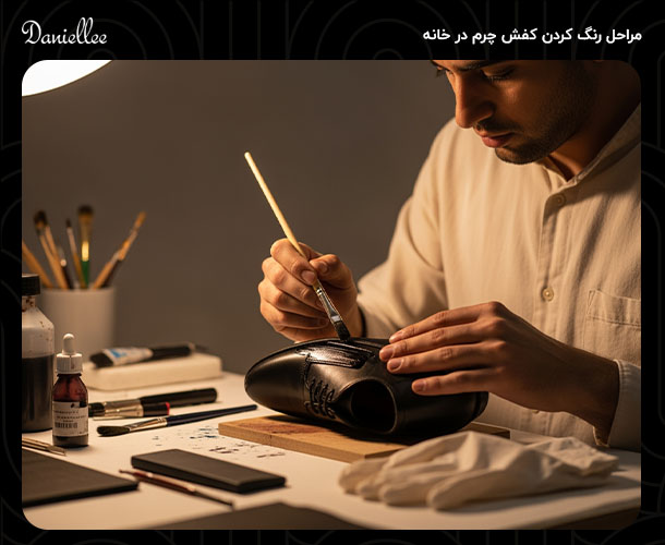 رنگ کردن کفش چرم در خانه؛ بازگرداندن جلوه‌ ای از اصالت