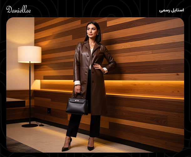 با پالتو چرم چی بپوشیم؟ ایده های جذاب برای استایل پالتو چرم