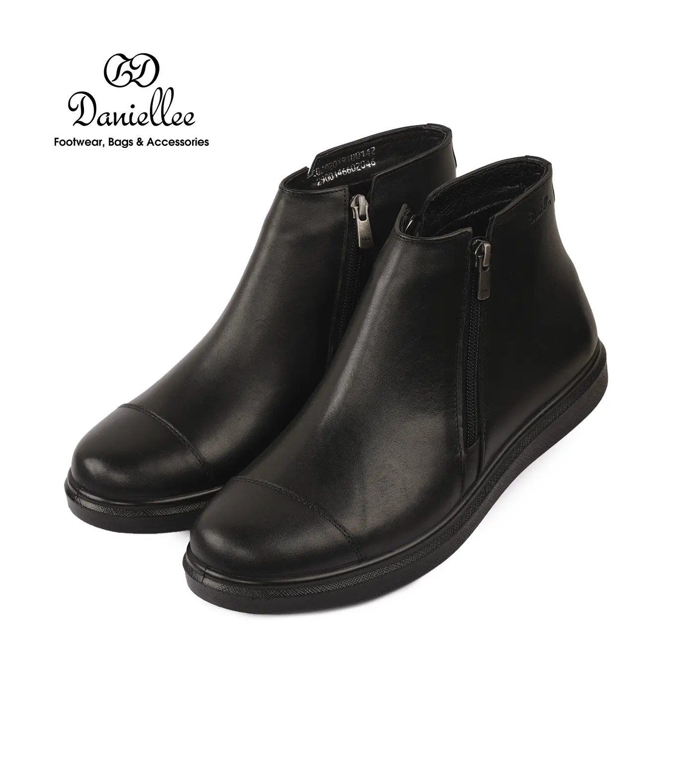 نیم بوت چرمی روزمره مردانه Ariom Bootie LC Zipper