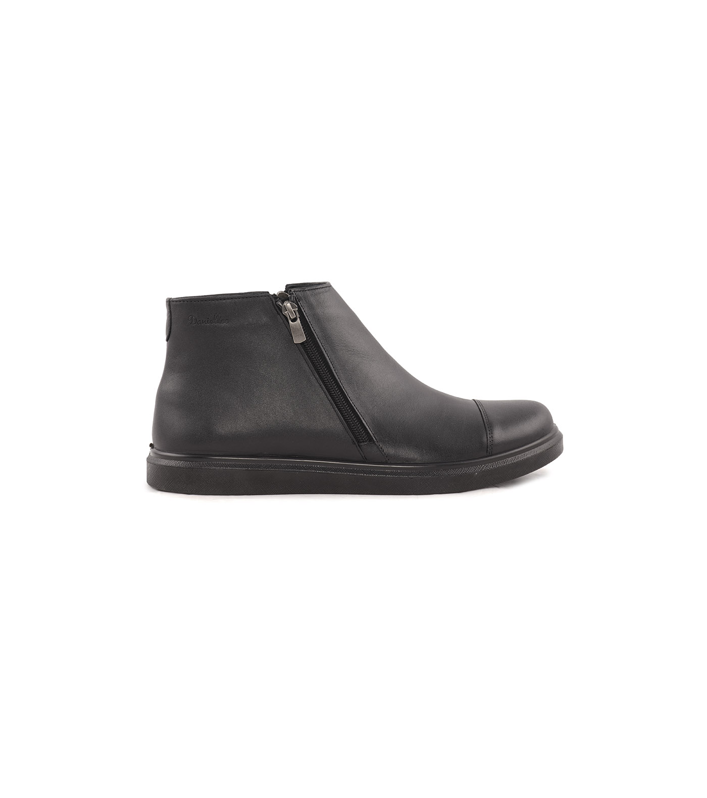 نیم بوت چرمی روزمره مردانه Ariom Bootie LC Zipper