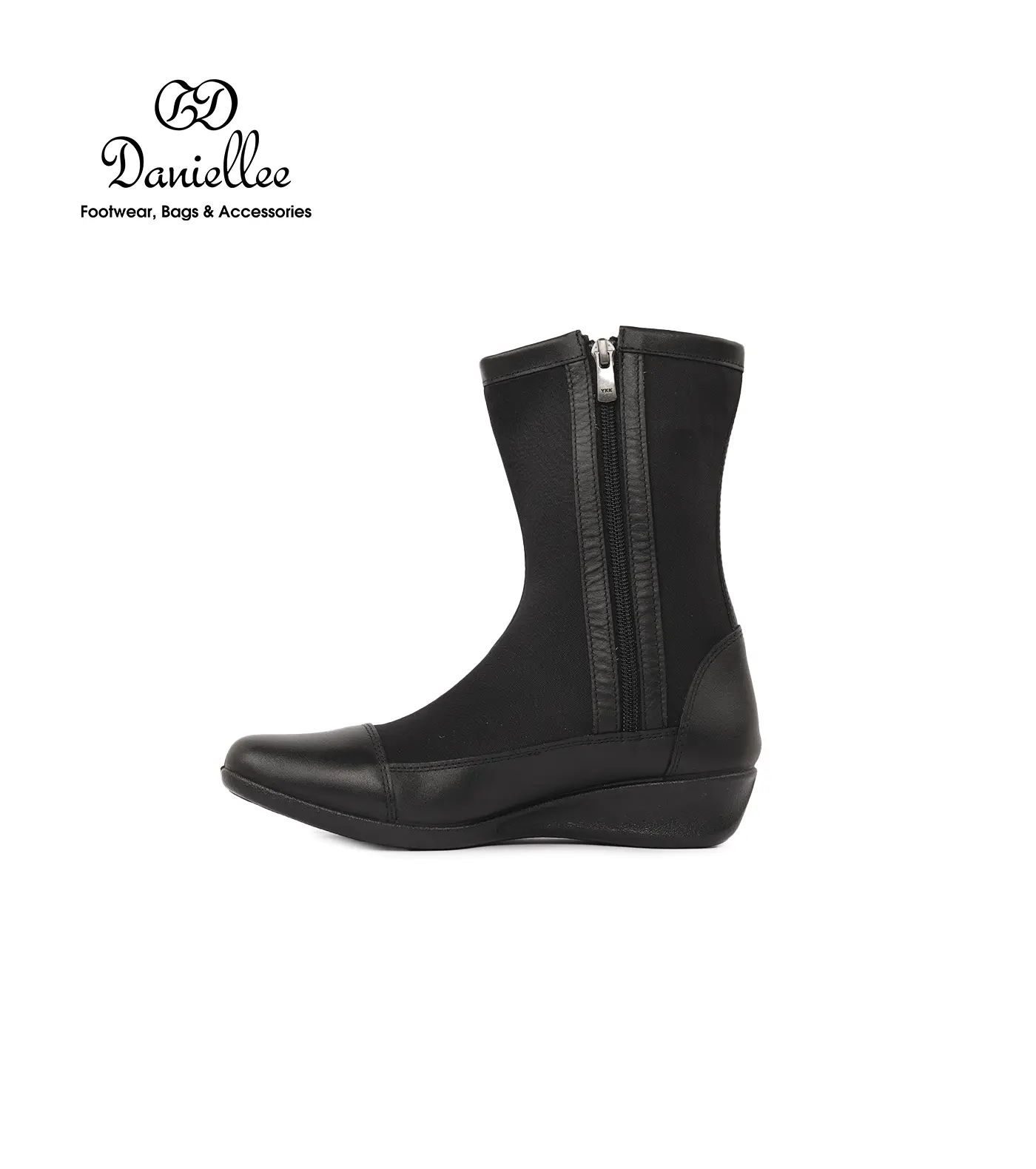 نیم بوت چرمی بندی روزمره زنانه Artenus Bootee MC