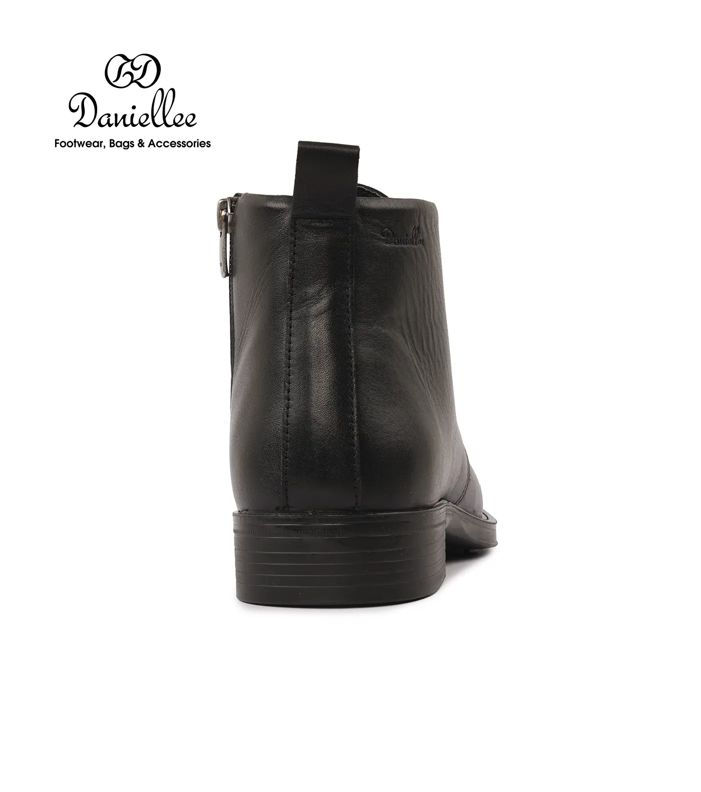 نیم بوت چرمی رسمی مردانه Abtin Bootee LC Lace