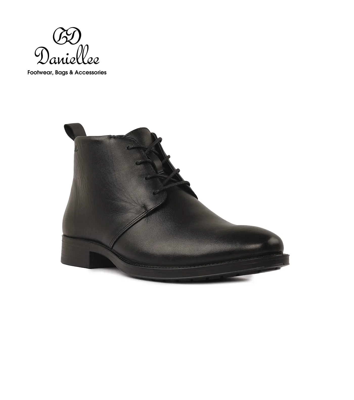 نیم بوت چرمی رسمی مردانه Abtin Bootee LC Lace