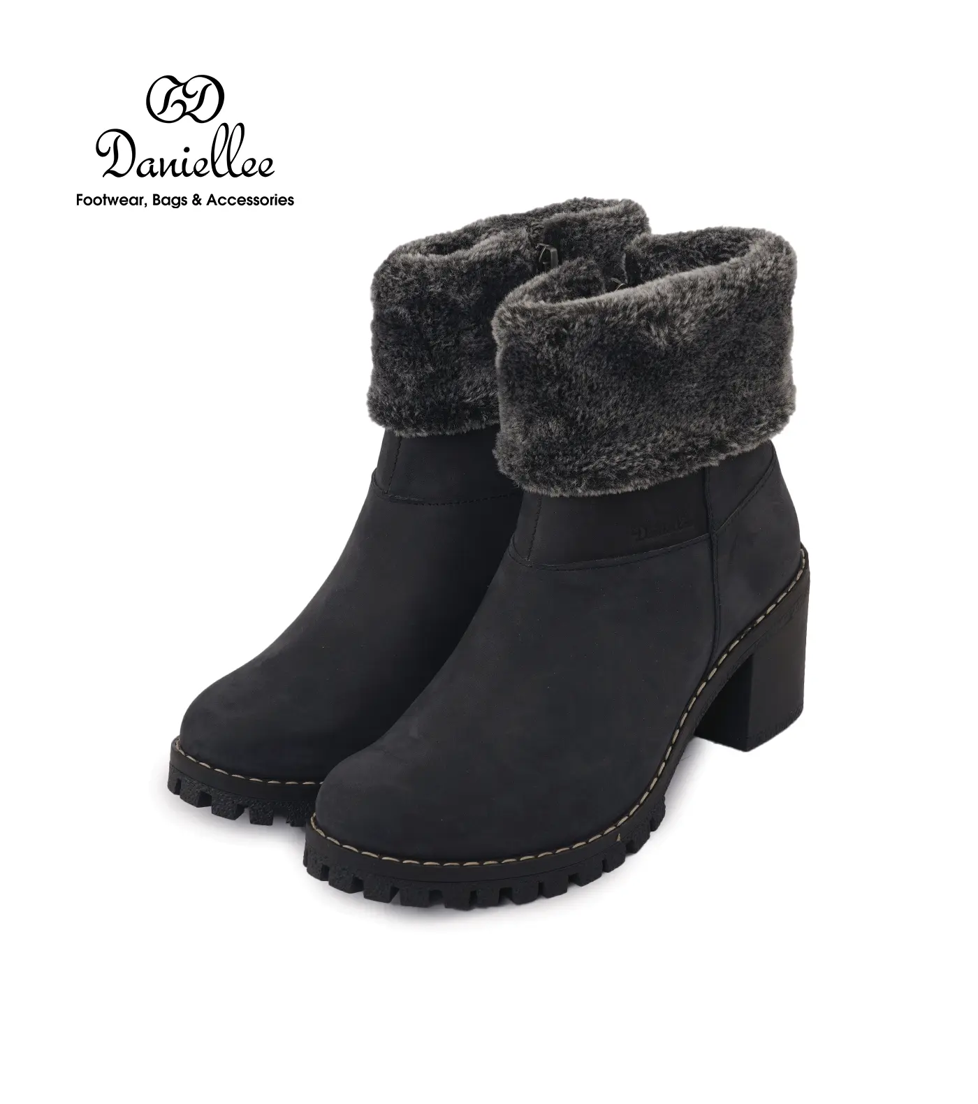 بوت چرمی رسمی زنانه Elica Bootie MC Zip