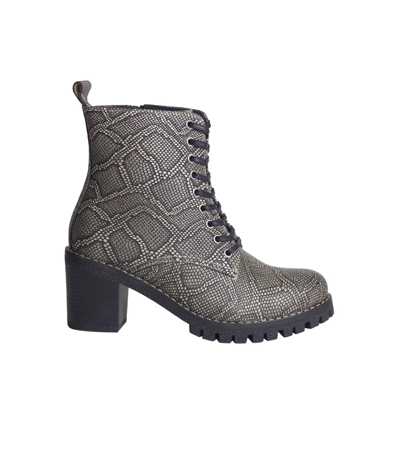 نیم بوت چرمی رسمی زنانه Elica Bootie MC Zip II
