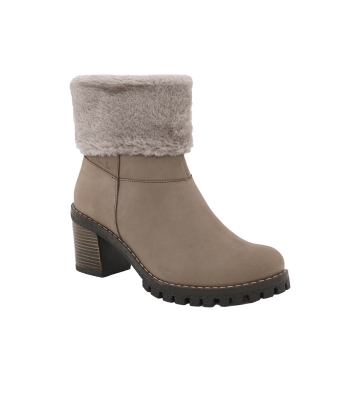 نیم بوت چرمی رسمی زنانه Elica Bootie MC Zip