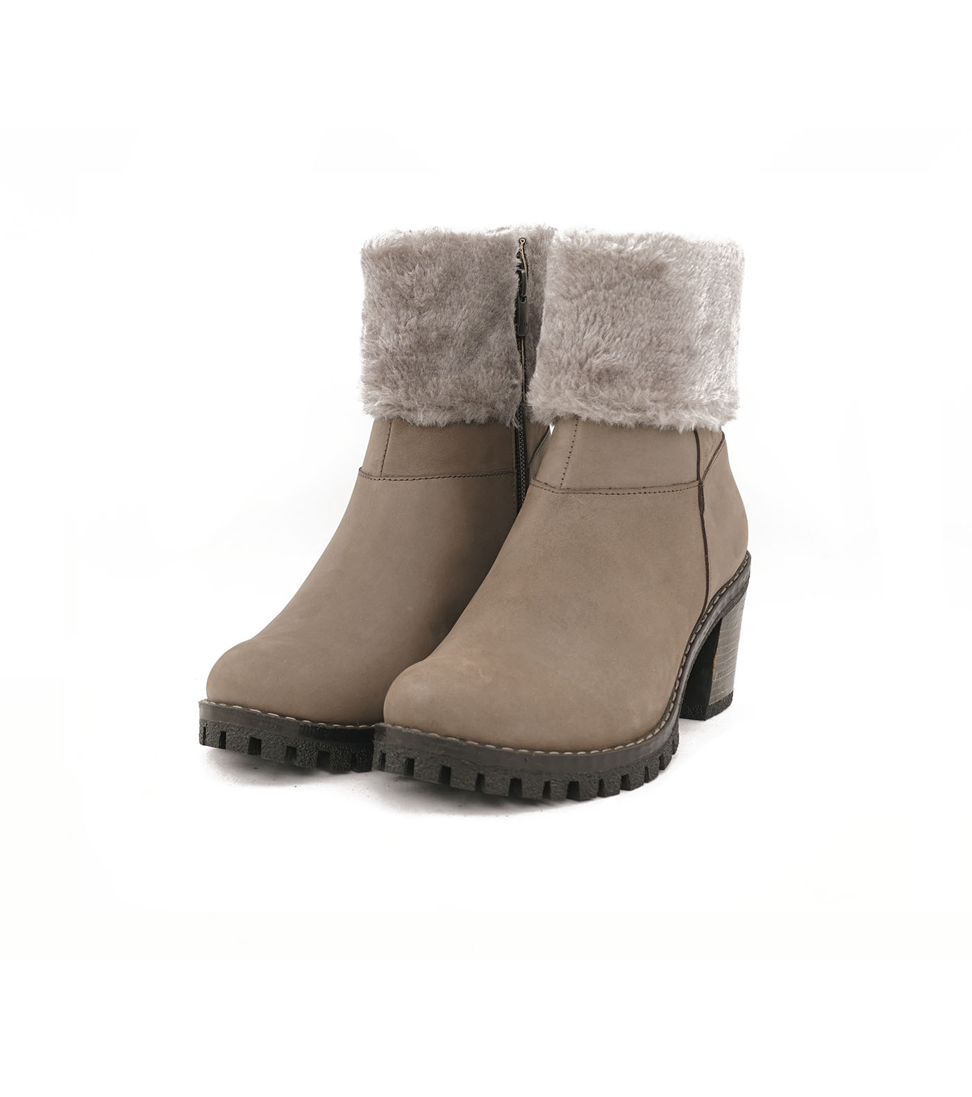 نیم بوت چرمی رسمی زنانه Elica Bootie MC Zip