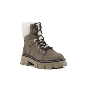 نیم بوت چرمی روزمره زنانه Arnika Sleeve Bootie MC Lace