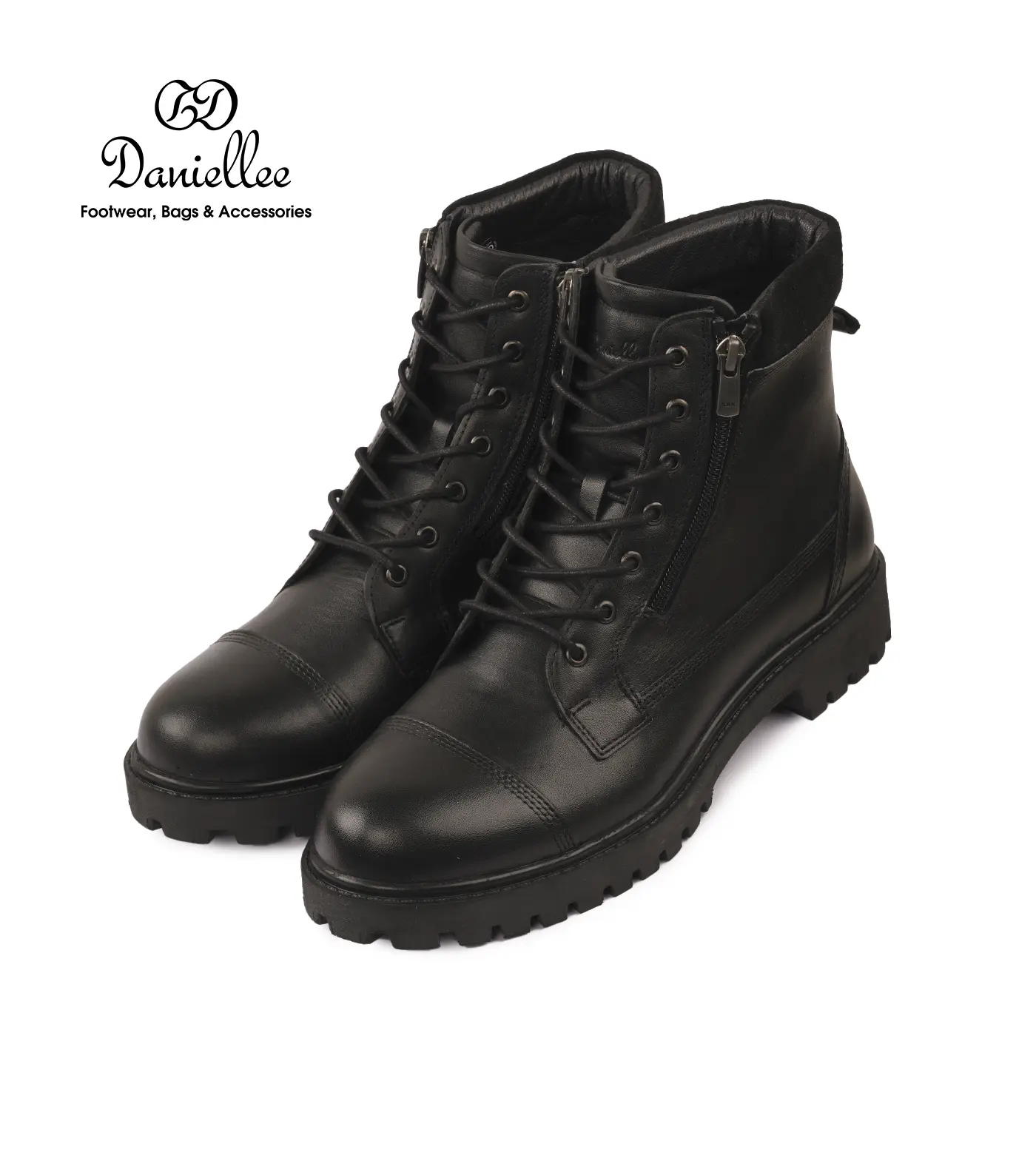 نیم بوت چرمی روزمره مردانه Avas Captoe MC Bootie