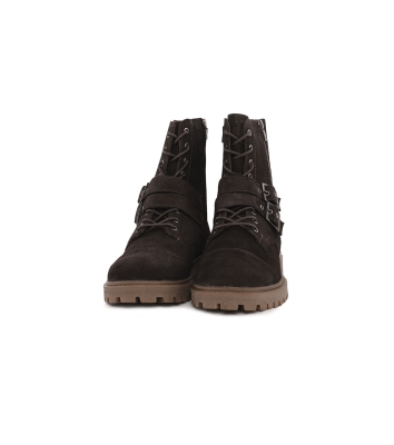 نیم بوت چرمی روزمره مردانه Avas Buckle Bootie MC Lace