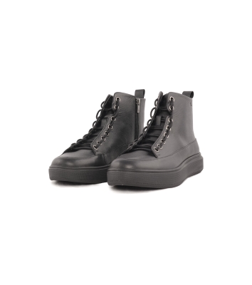 نیم بوت چرمی روزمره مردانه Aron Bootie MC Lace