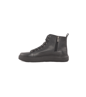 نیم بوت چرمی روزمره مردانه Aron Bootie MC Lace