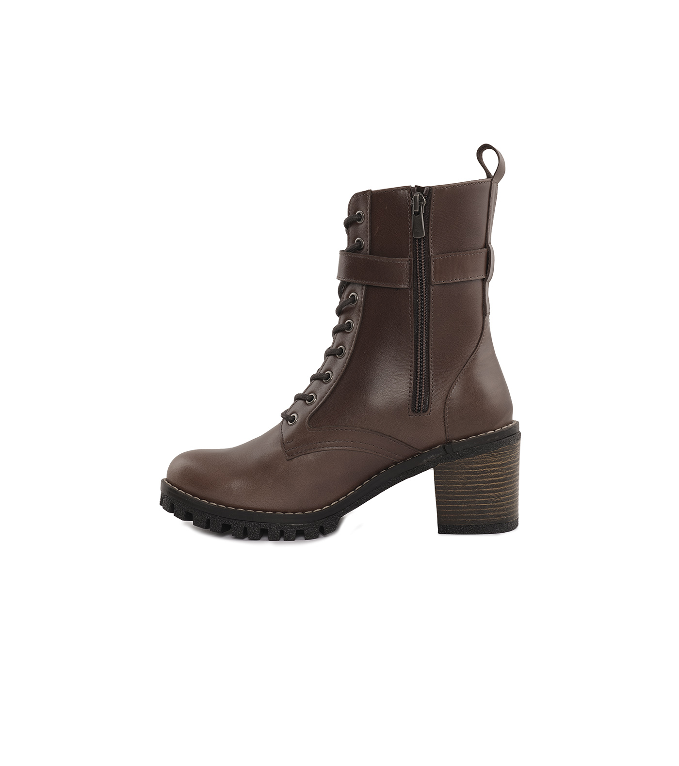 نیم بوت چرمی رسمی زنانه Elica Bootie MC Lace