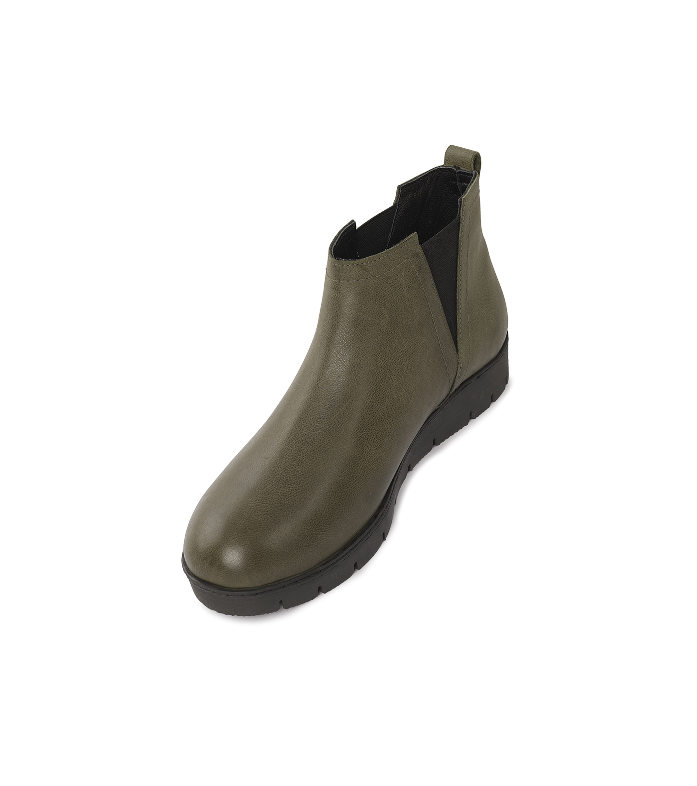 نیم بوت چرمی روزمره زنانه Atrisa Bootie LC