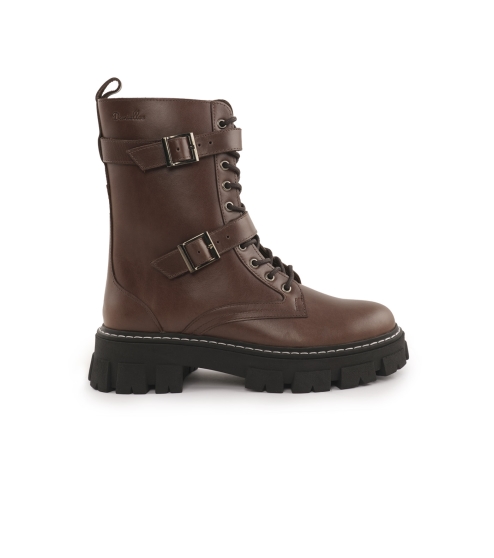 نیم بوت چرمی روزمره زنانه Arnika Bootie MC Lace II