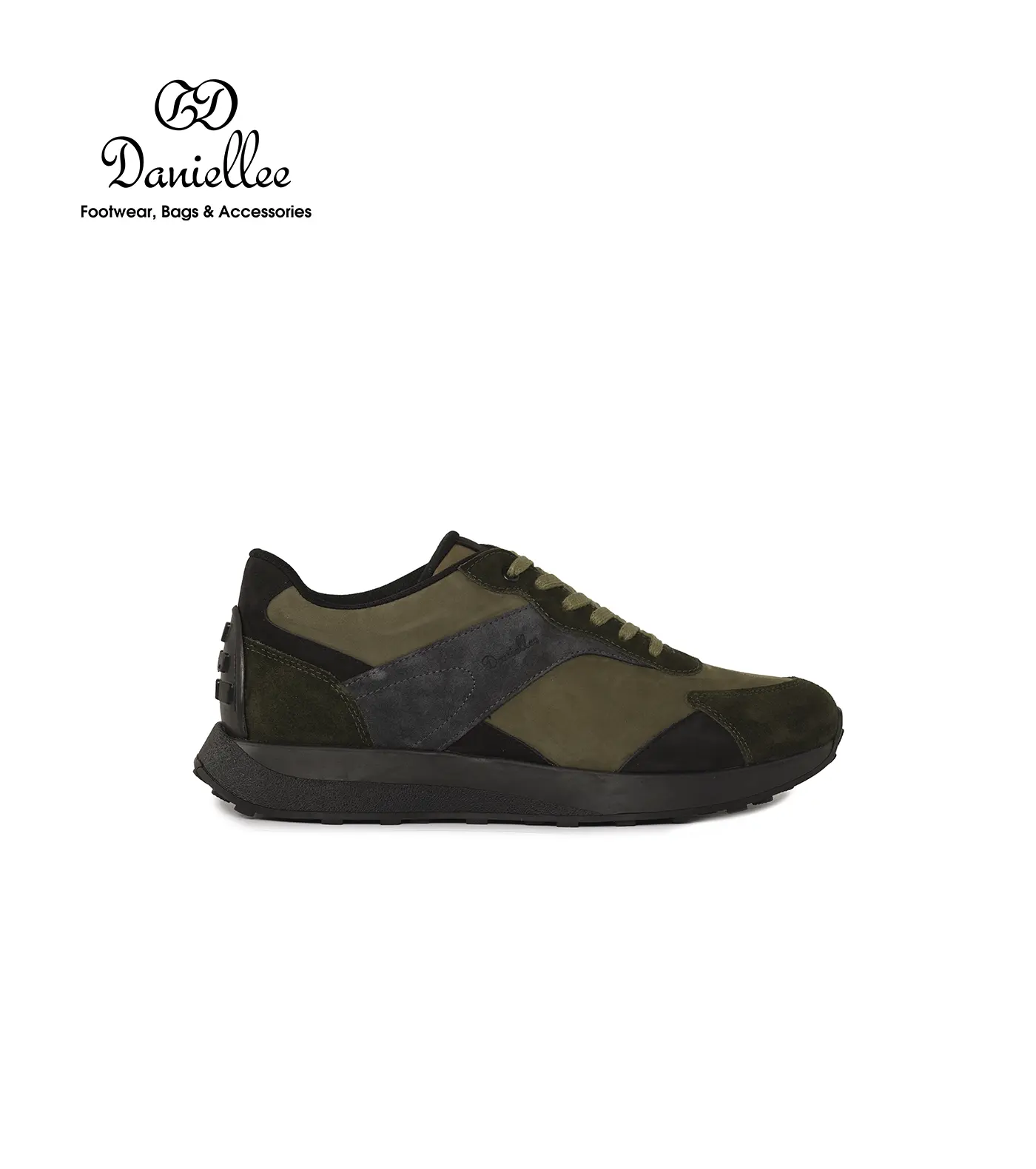 کفش Leather Mix ورزشی مردانه Barsam Band Sneaker