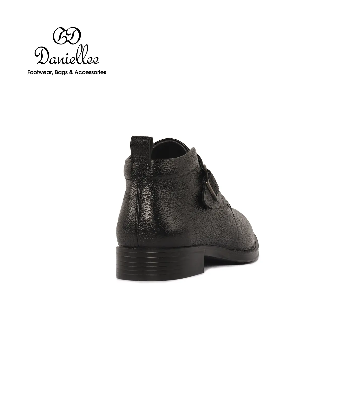 نیم بوت چرمی رسمی مردانه Abtin Buckle Bootie LC