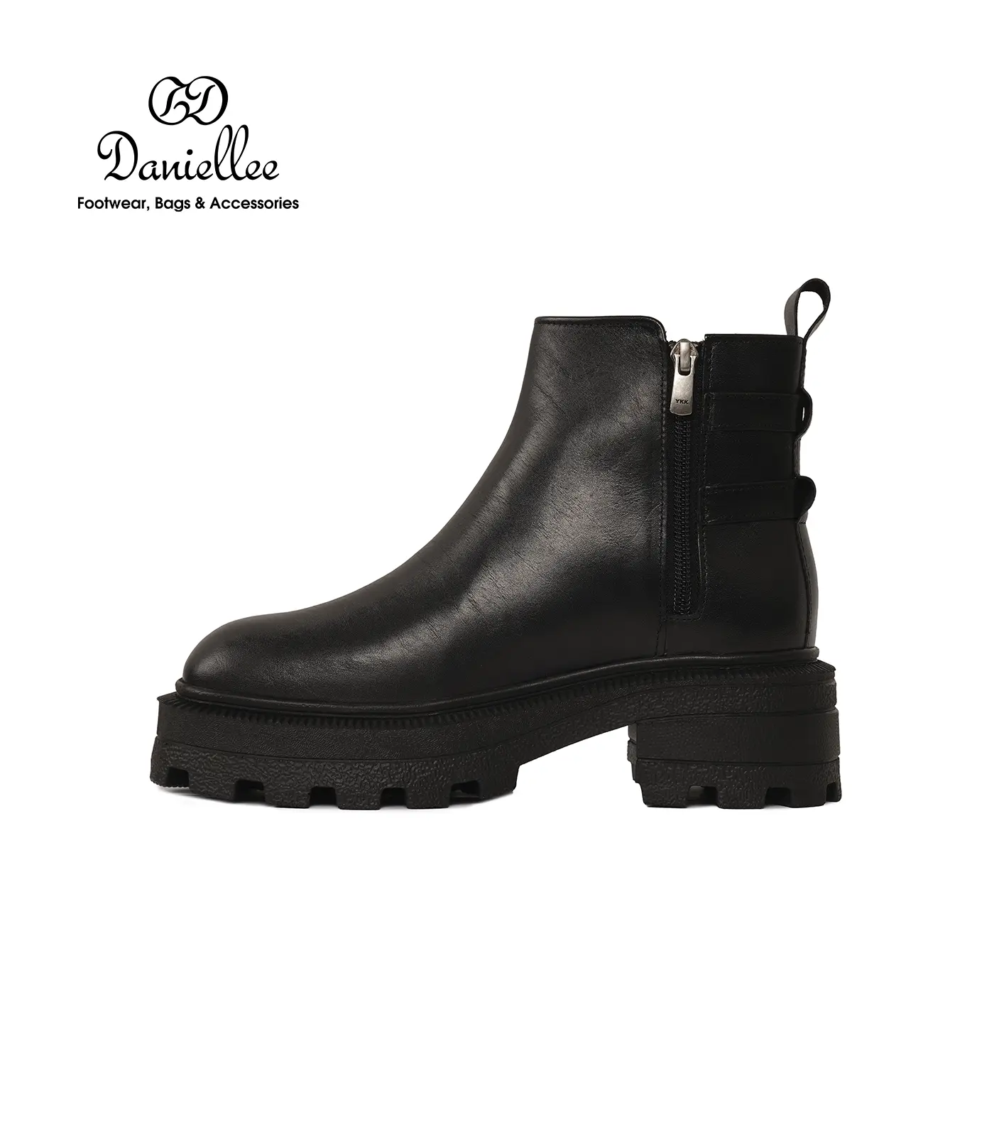 نیم بوت چرمی روزمره زنانه Delsa Bootie MC