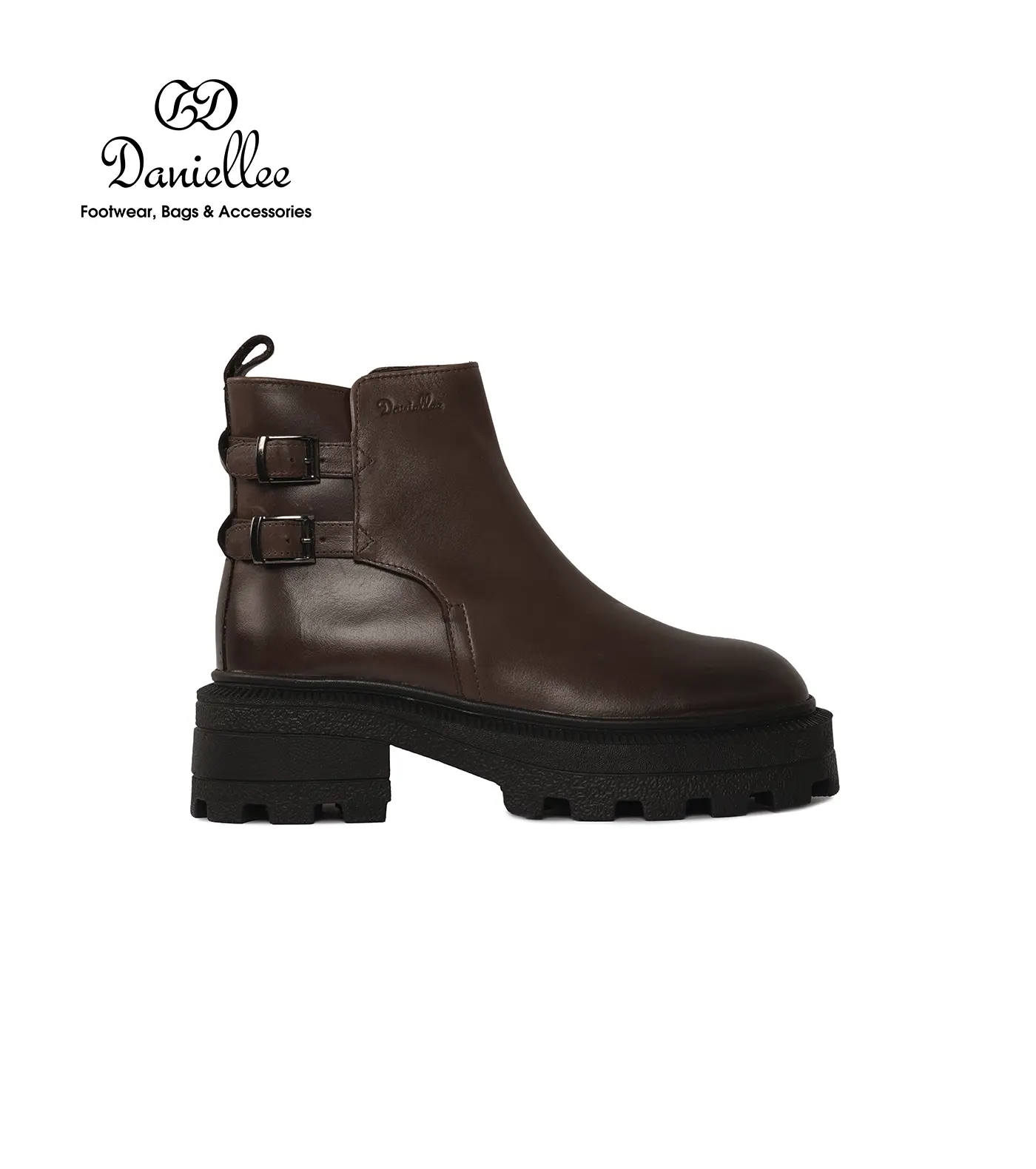 نیم بوت چرمی روزمره زنانه Delsa Bootie MC
