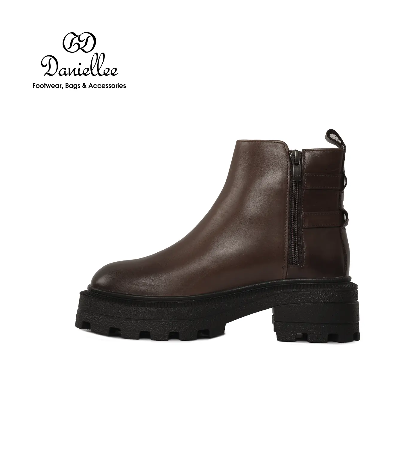 نیم بوت چرمی روزمره زنانه Delsa Bootie MC