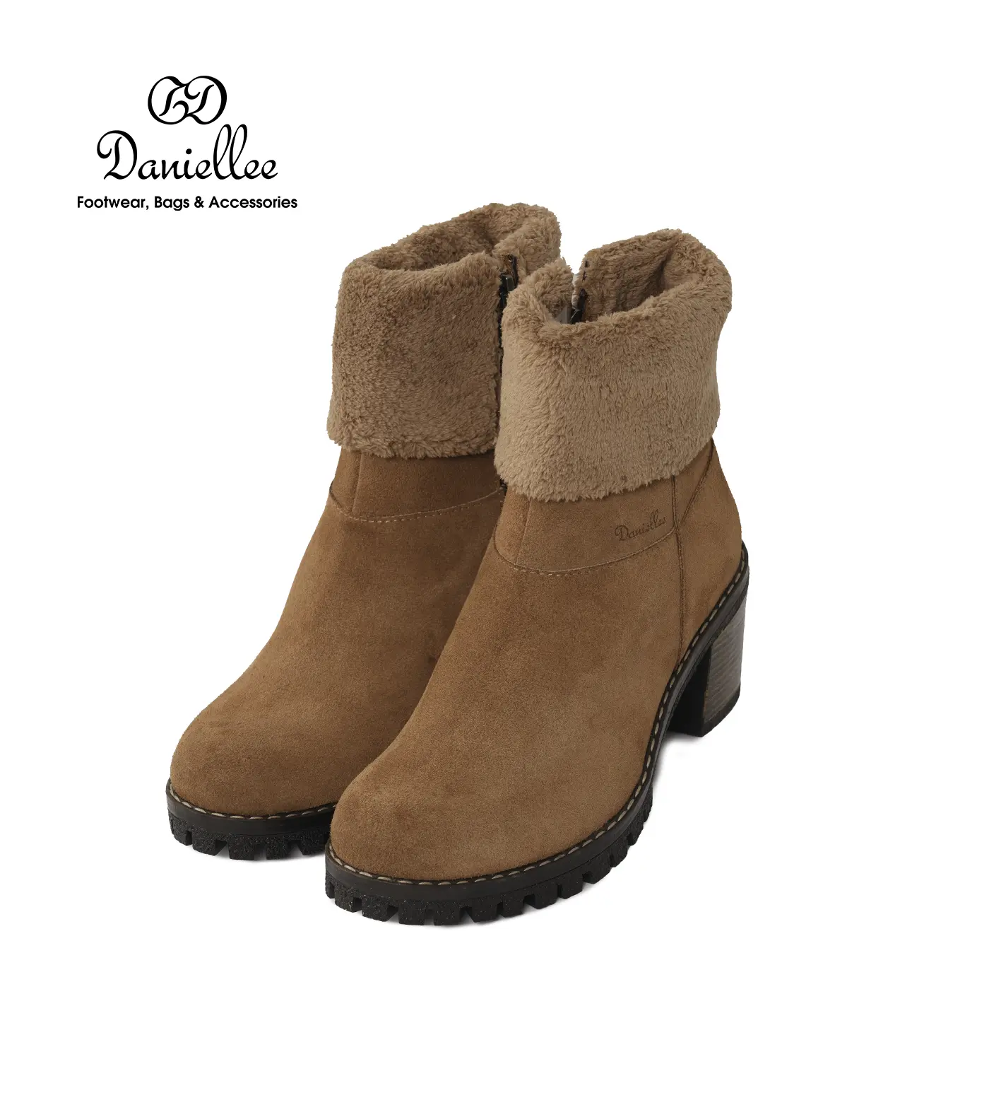 نیم بوت چرمی روزمره زنانه Elica Bootie MC Zip