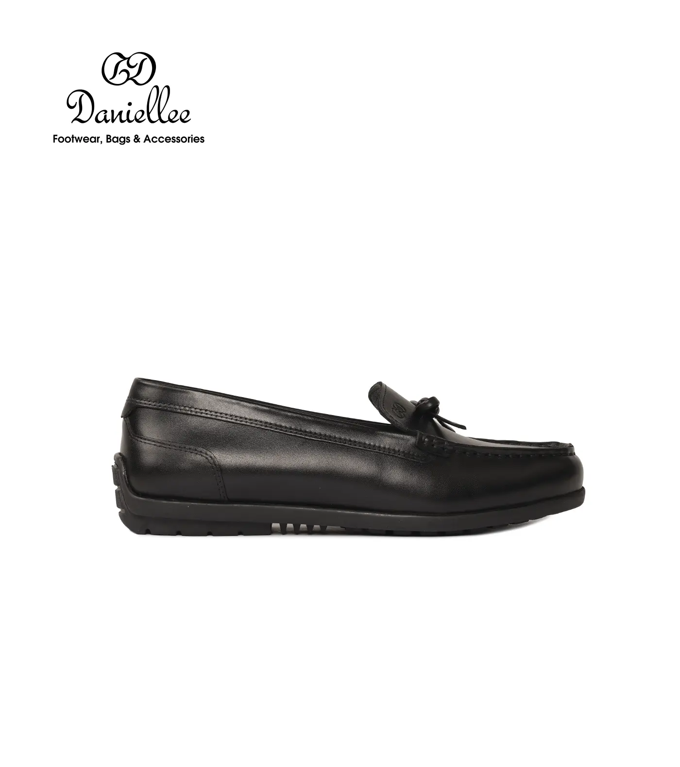 کفش چرمی روزمره زنانه Dani L Moc Bowtie