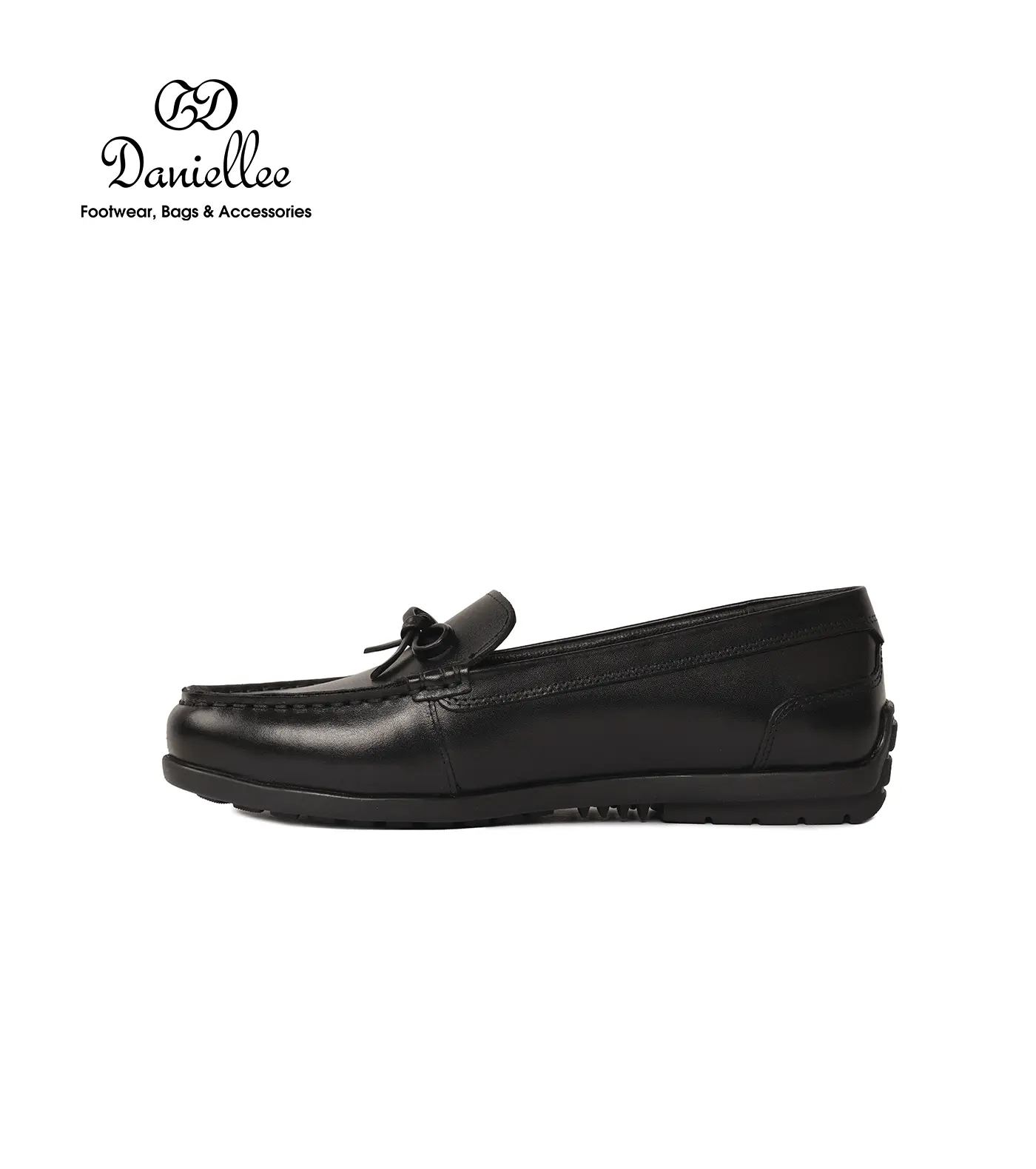کفش چرمی روزمره زنانه Dani L Moc Bowtie