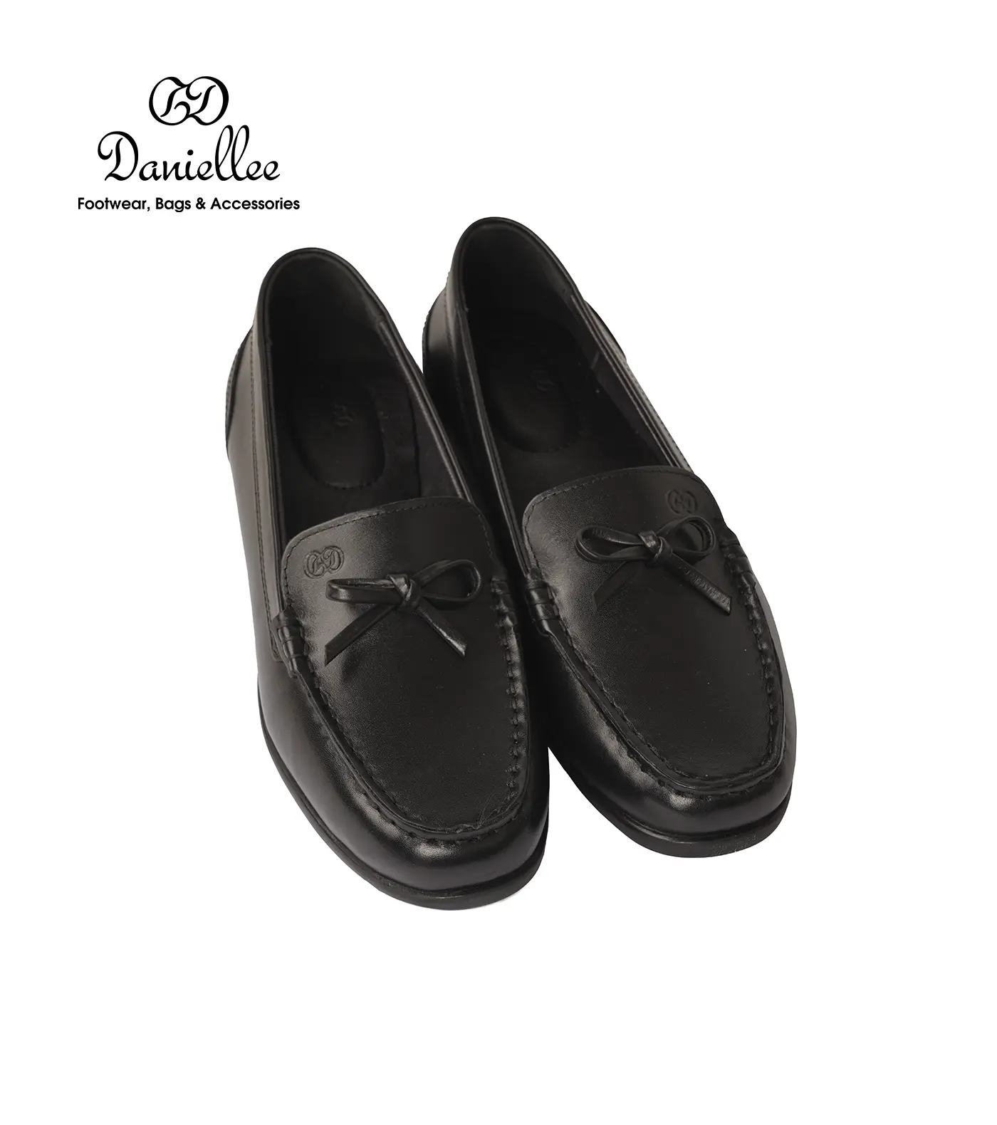 کفش چرمی روزمره زنانه Dani L Moc Bowtie