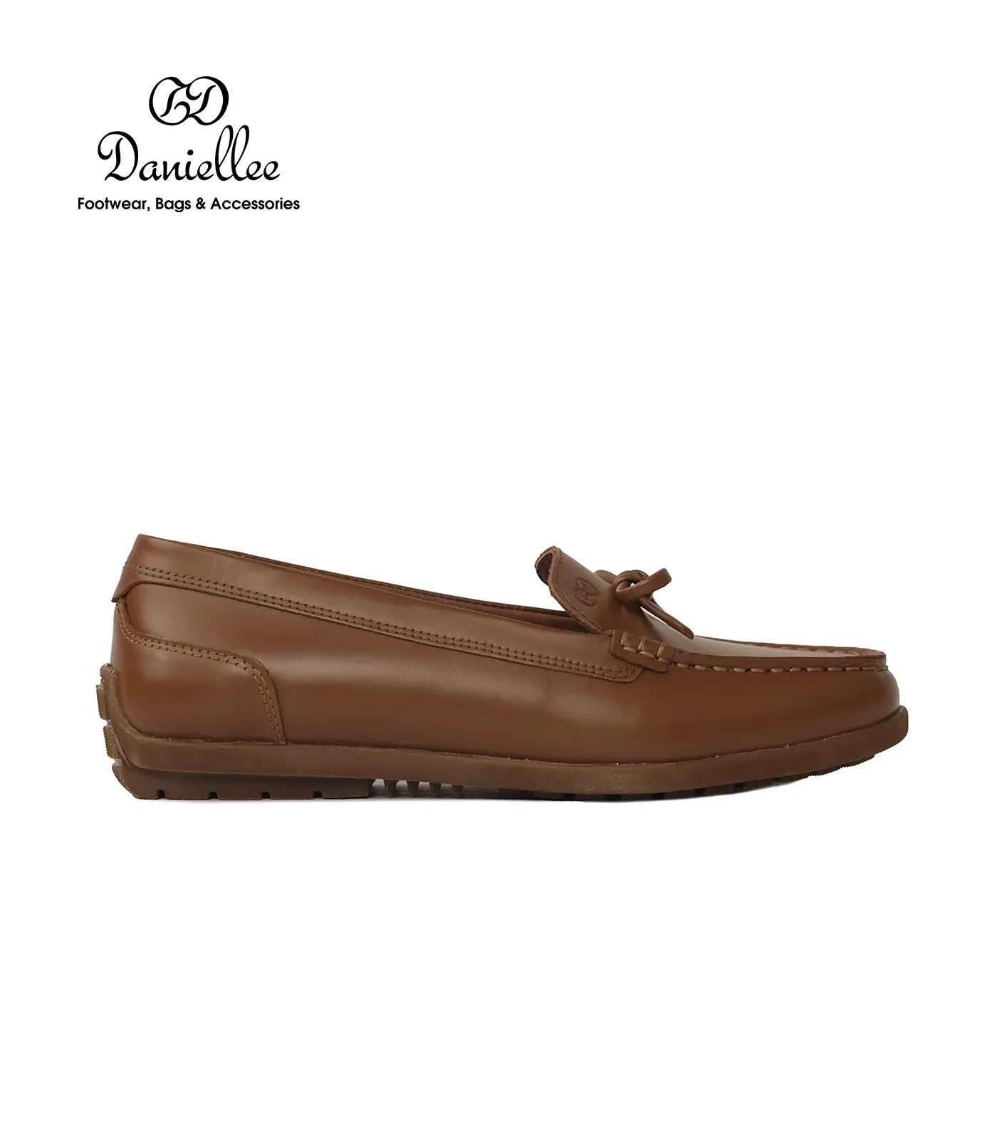 کفش چرمی روزمره زنانه Dani L Moc Bowtie