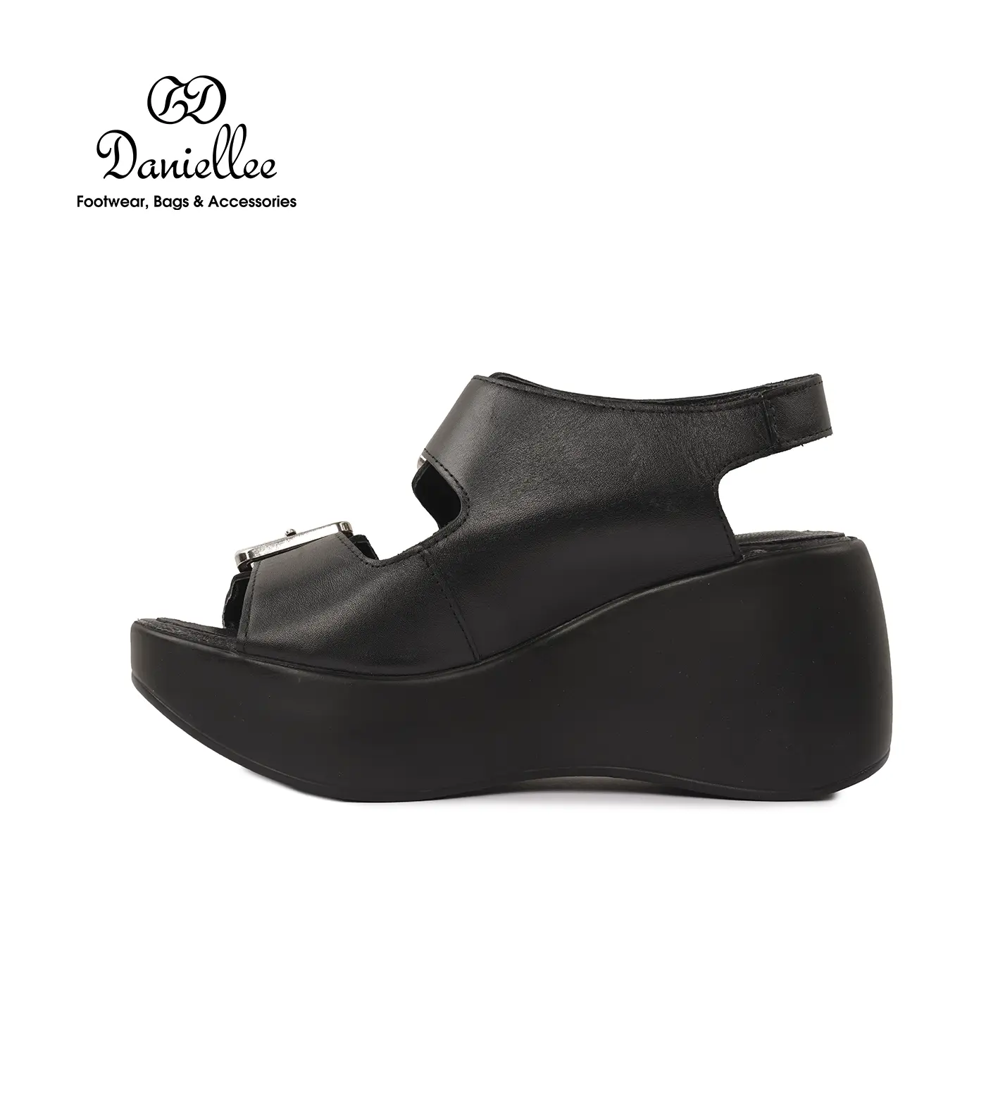 صندل چرمی روزمره زنانه Elize Sandal Anklestrap Buckle