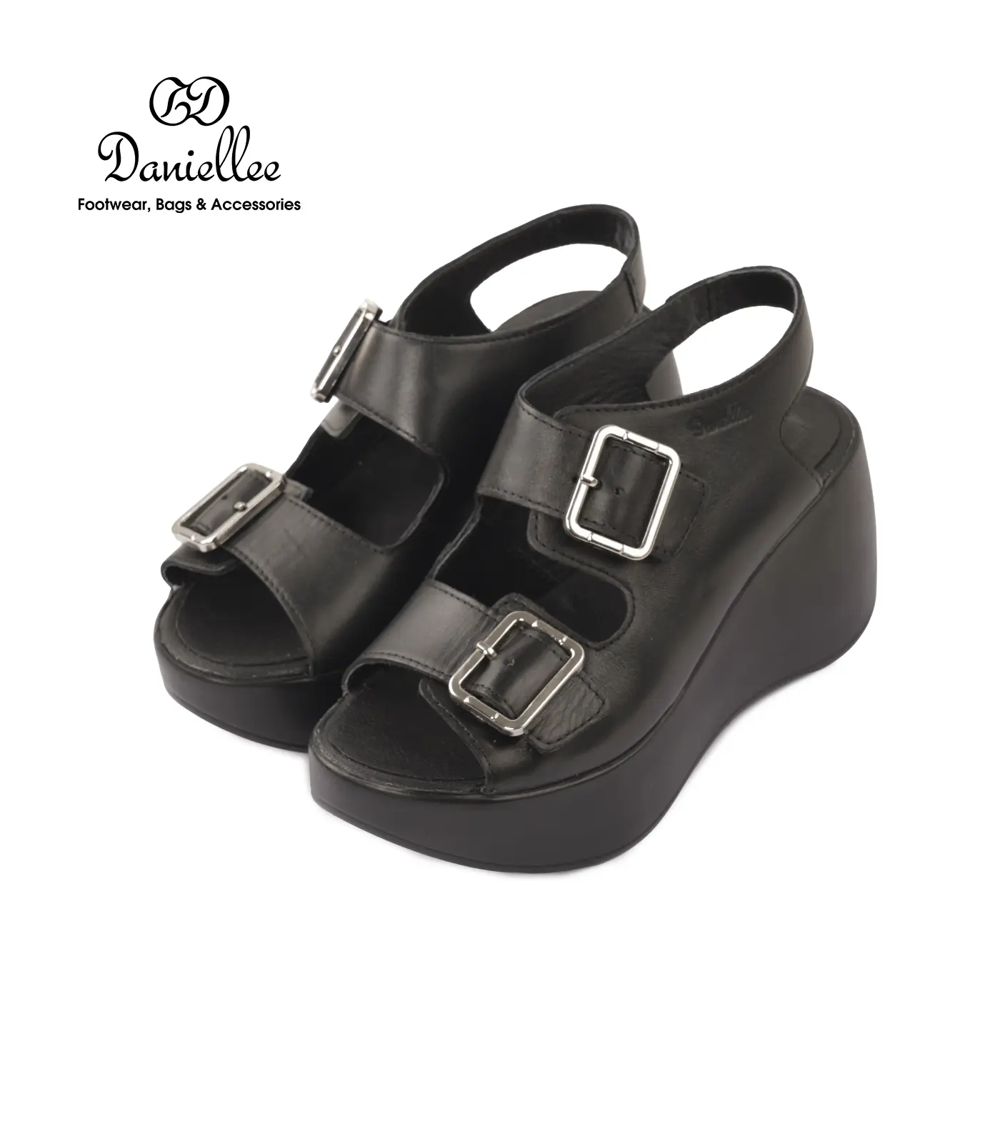 صندل چرمی روزمره زنانه Elize Sandal Anklestrap Buckle