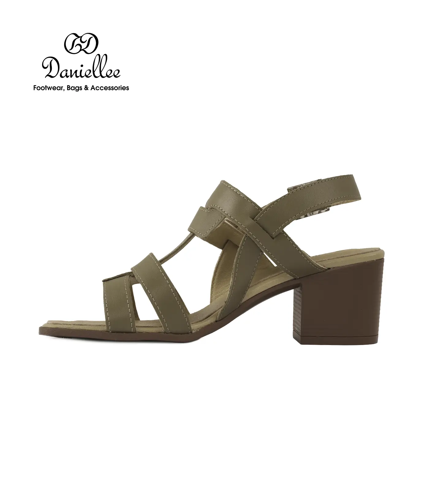 صندل چرمی رسمی زنانه Diba Sandal Tstrap Double