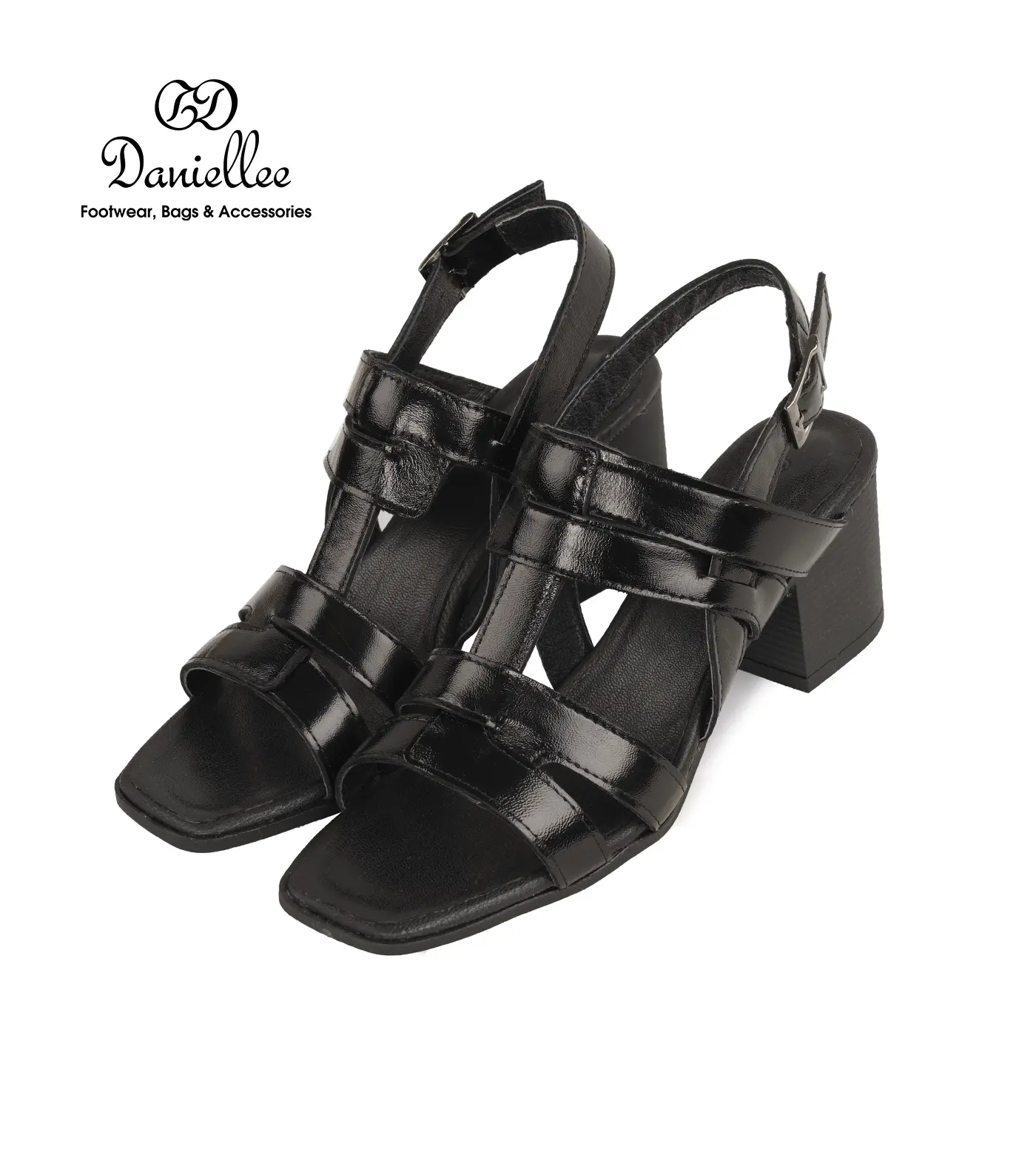 صندل چرمی رسمی زنانه Diba Sandal Tstrap Double