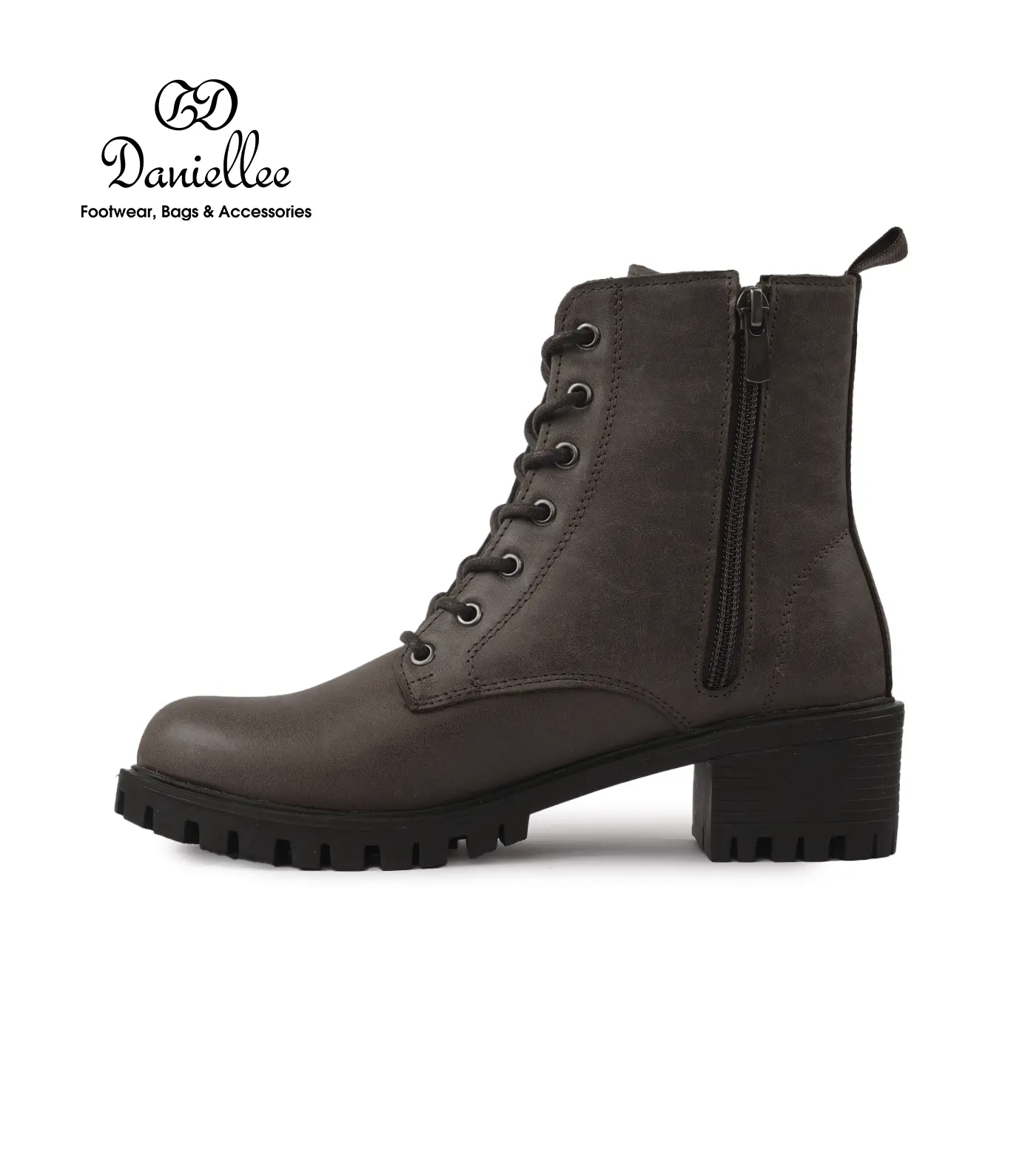 نیم بوت چرمی روزمره زنانه Ava Bootie MC Zip II