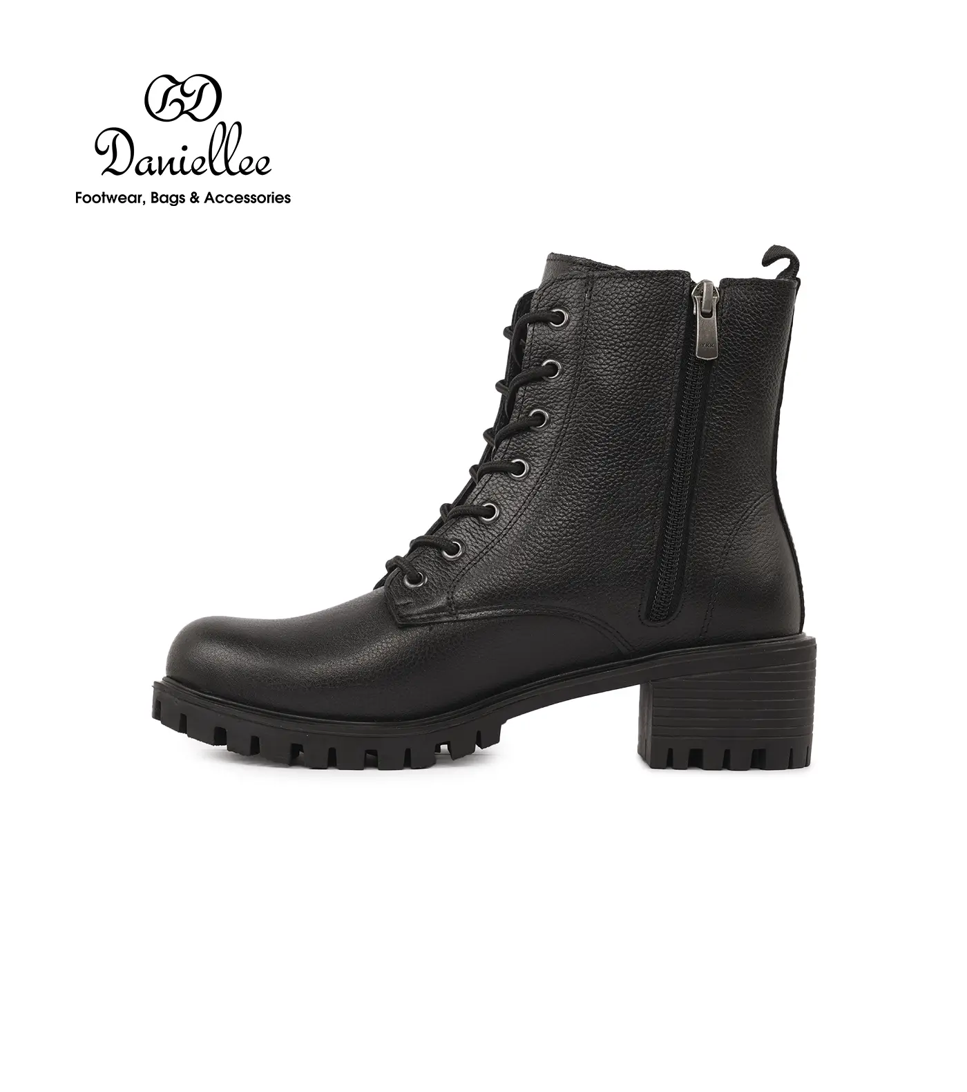 نیم بوت چرمی روزمره زنانه Ava Bootie MC Zip II