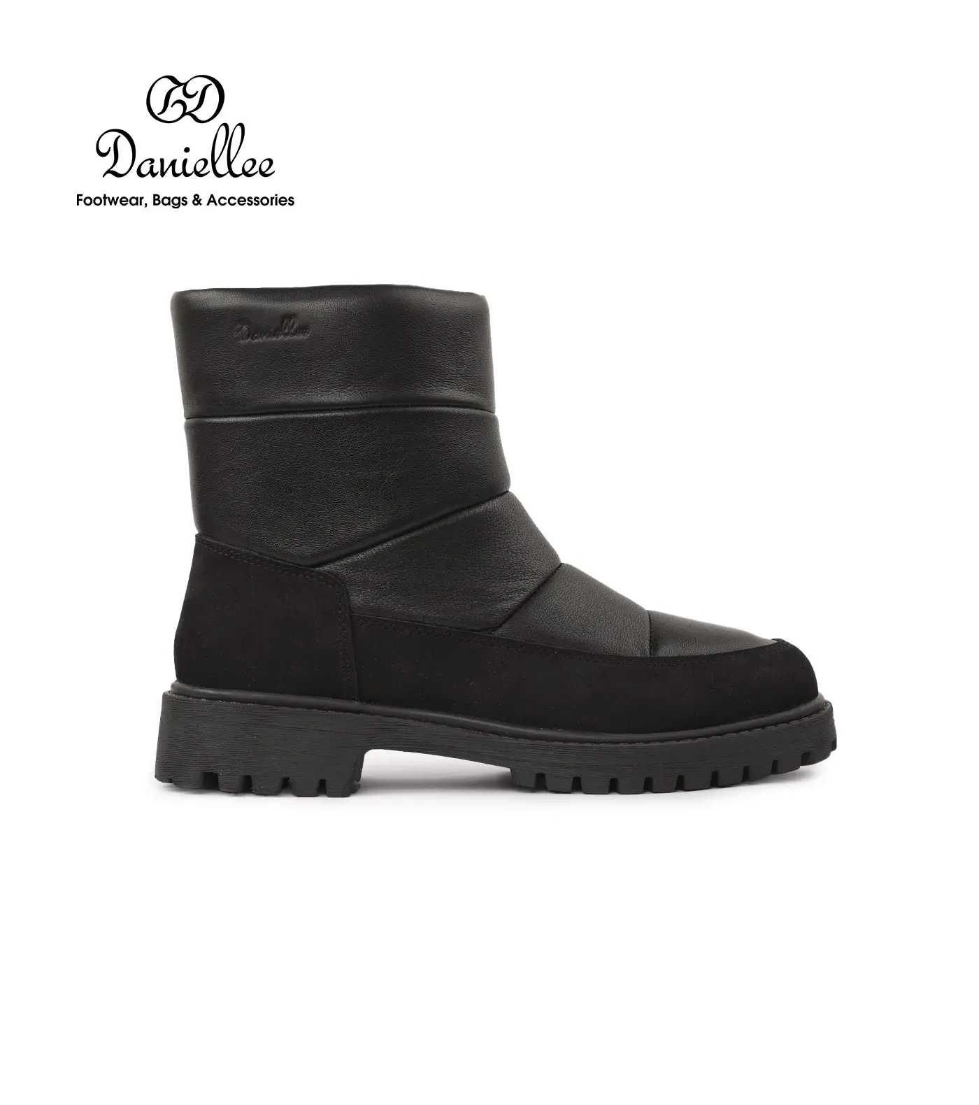 نیم بوت چرمی روزمره زنانه Avas Bootie MC Zip