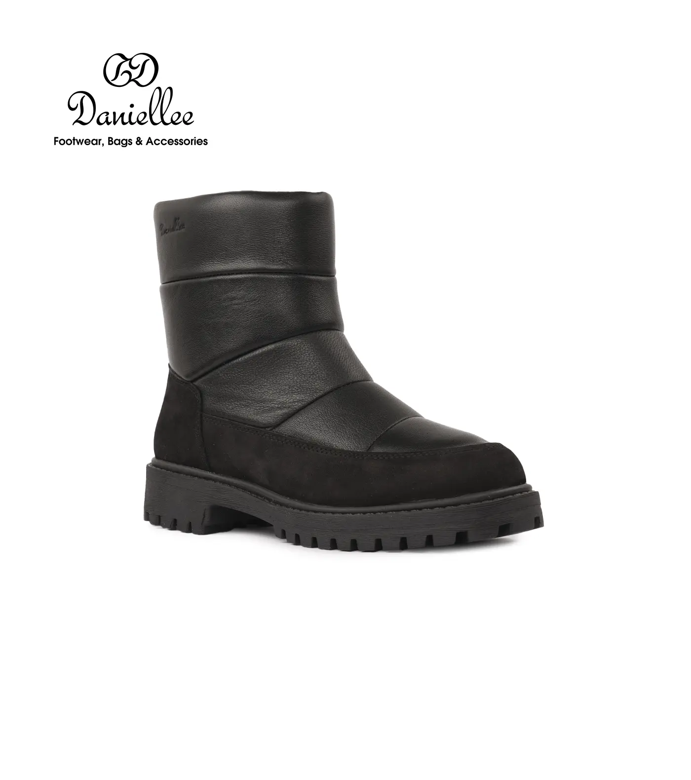 نیم بوت چرمی روزمره زنانه Avas Bootie MC Zip