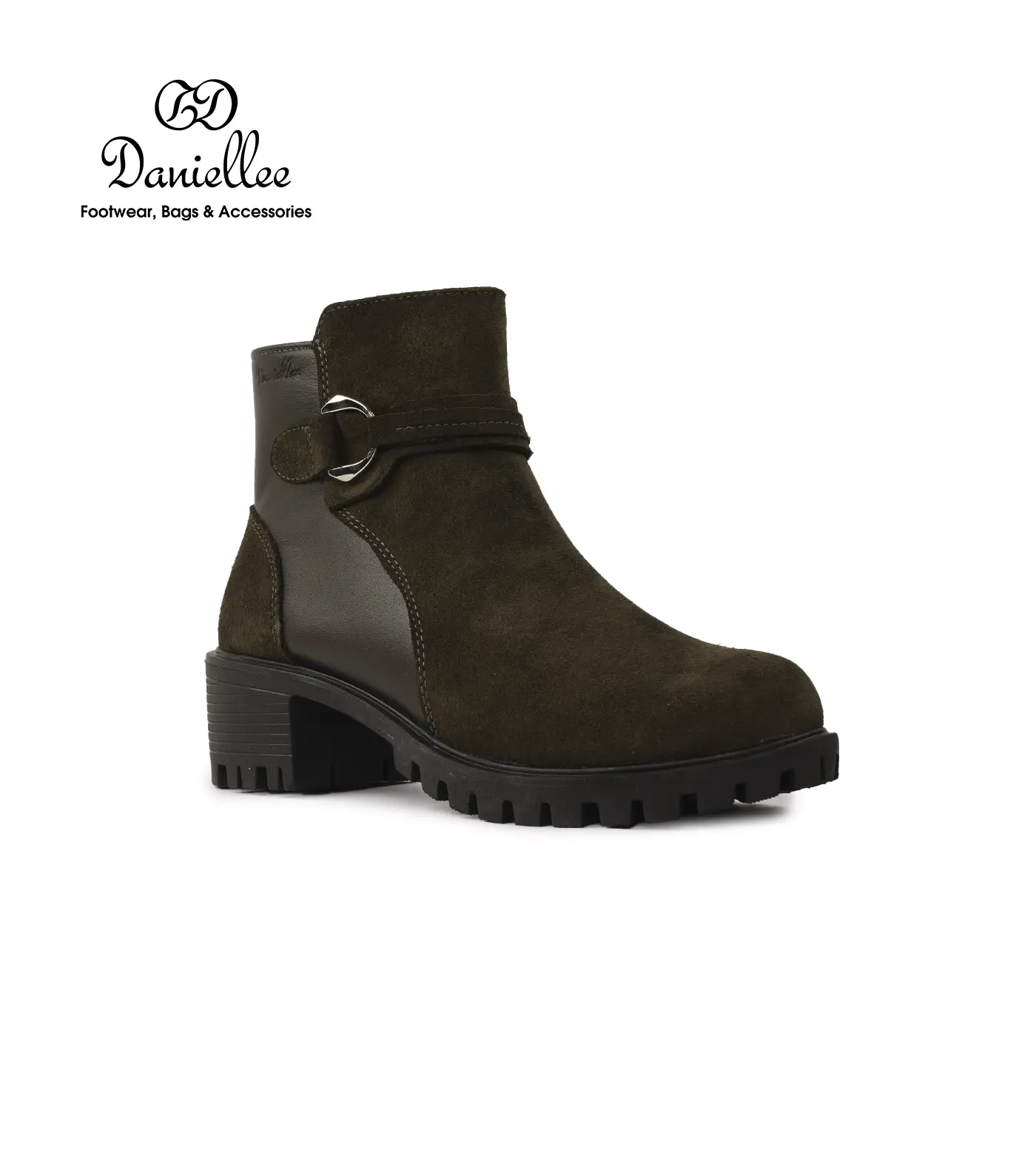 نیم بوت چرمی روزمره زنانه Ava Bootie MC Zip