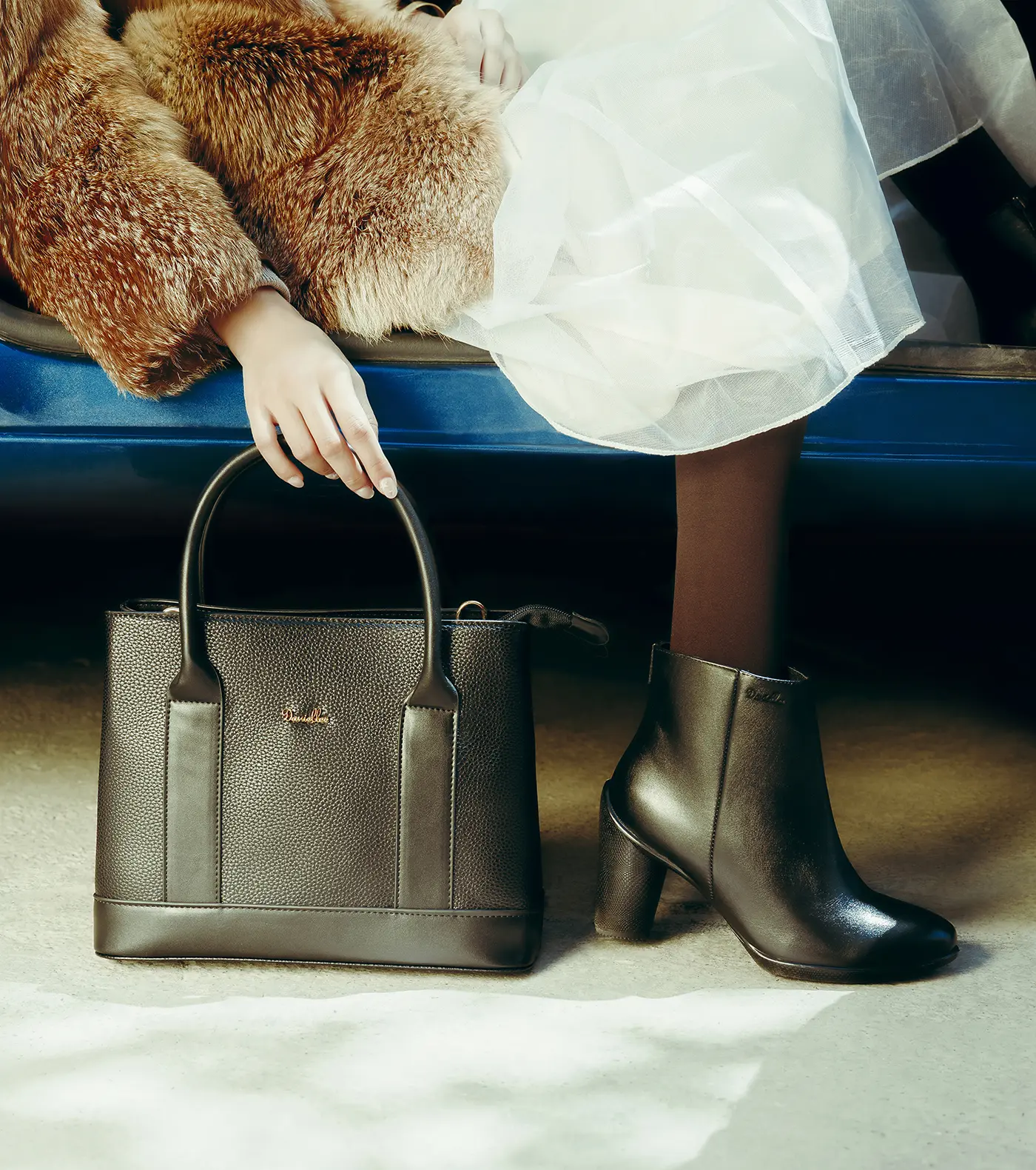 کیف پلی اورتان رسمی زنانه Rozhan