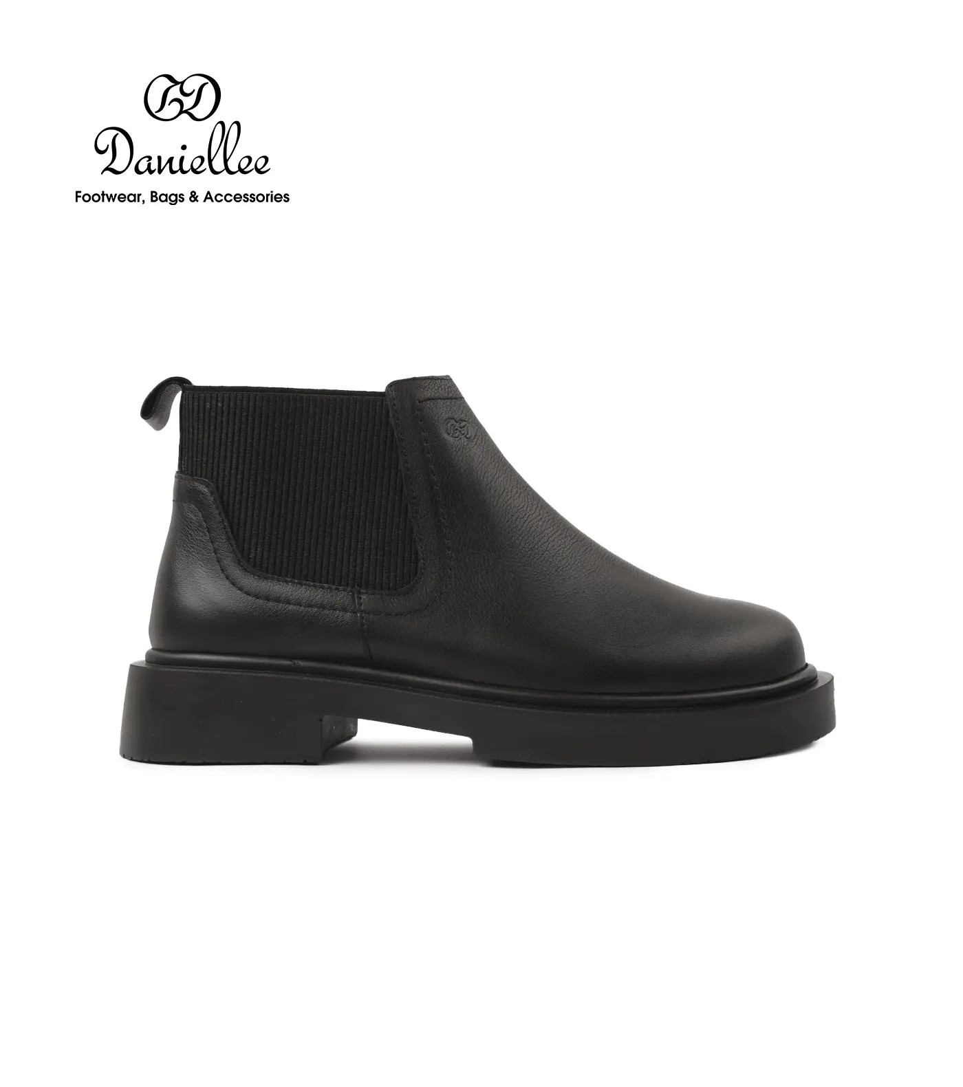 نیم بوت چرمی روزمره زنانه Dina Bootie MC Zip II