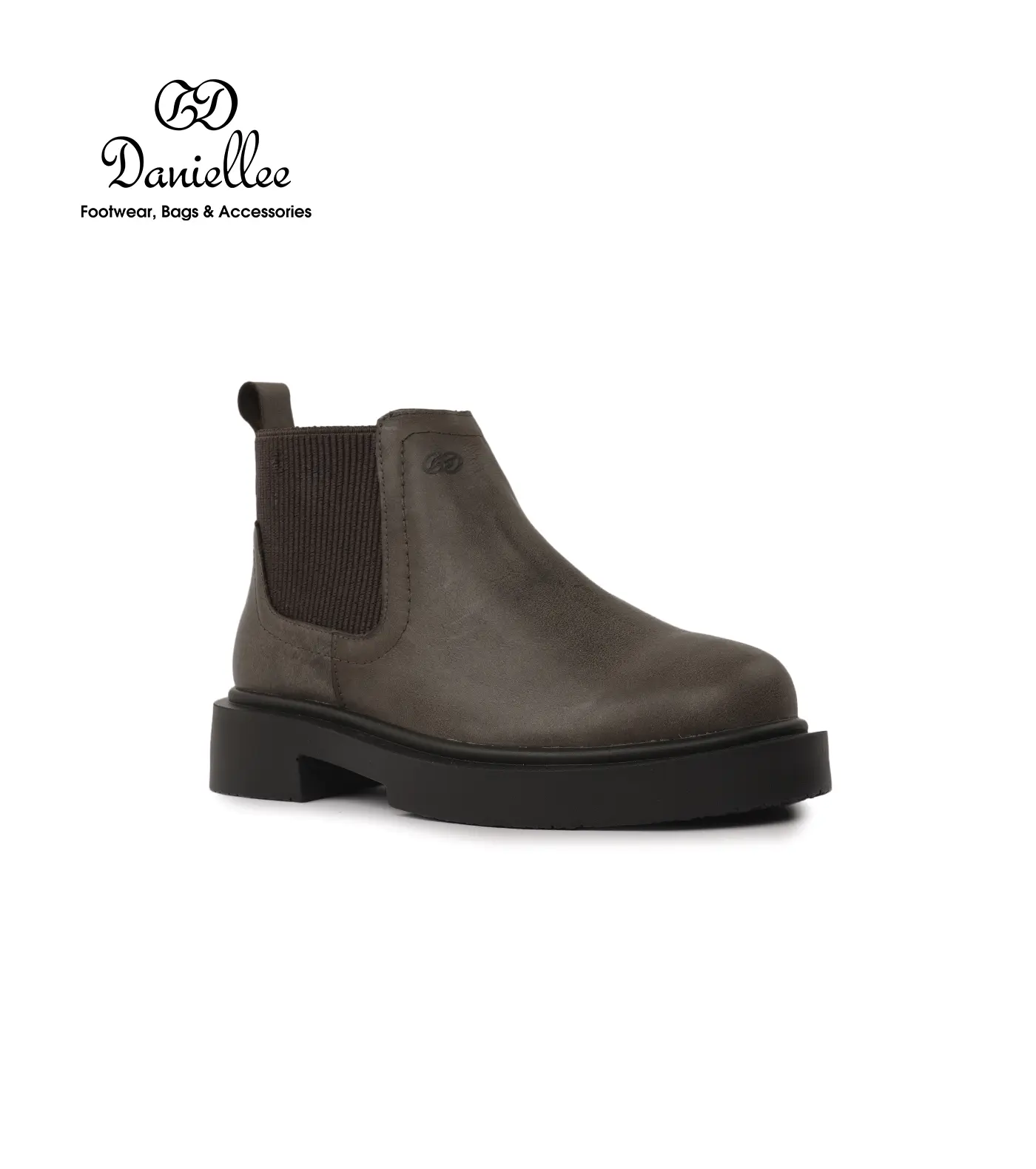 نیم بوت چرمی روزمره زنانه Dina Bootie MC Zip II