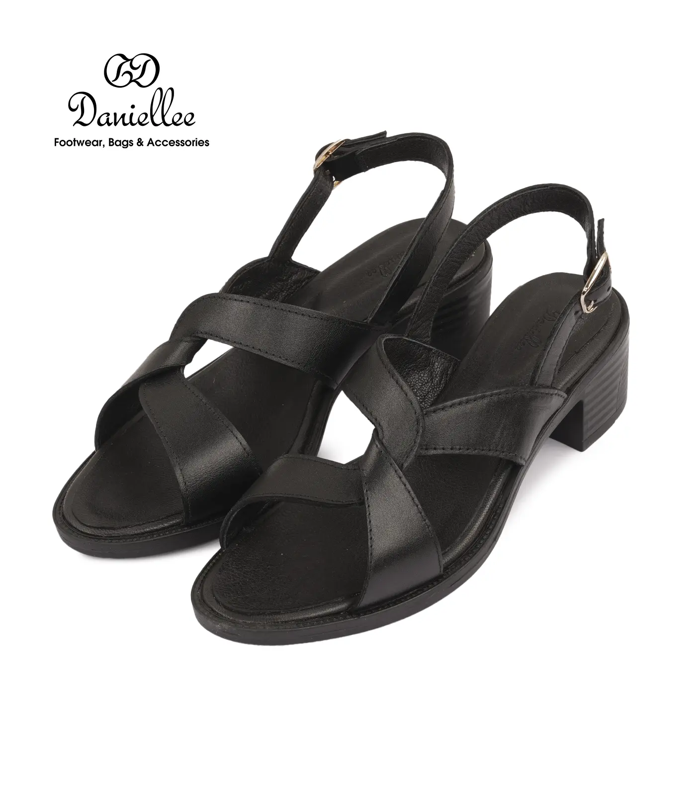 صندل چرمی رسمی زنانه Lena Sandal Anklestrap Knot