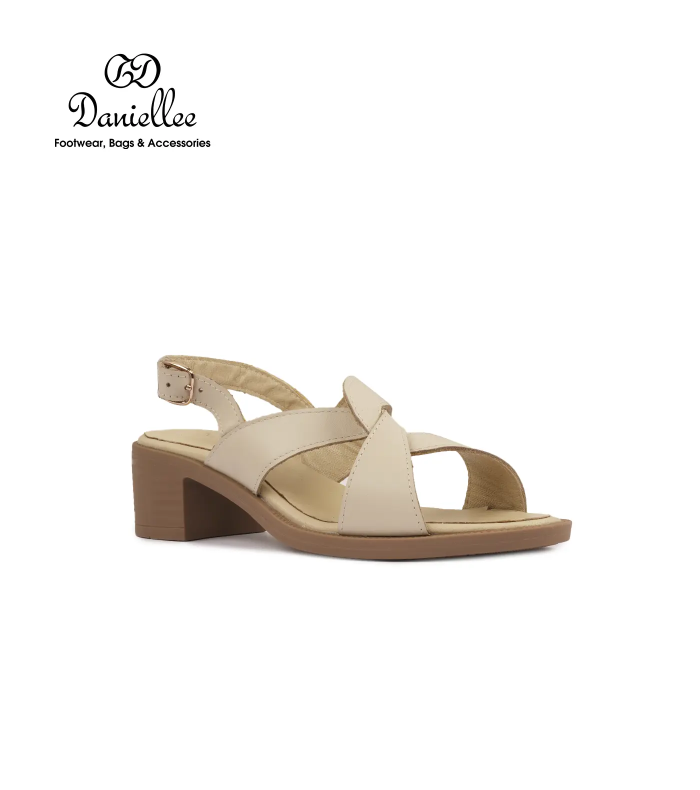 صندل چرمی رسمی زنانه Lena Sandal Anklestrap Knot