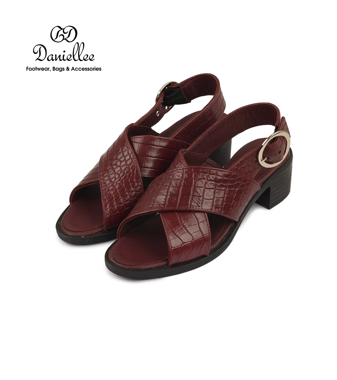صندل چرمی رسمی زنانه Lena Sandal Anklestrap X