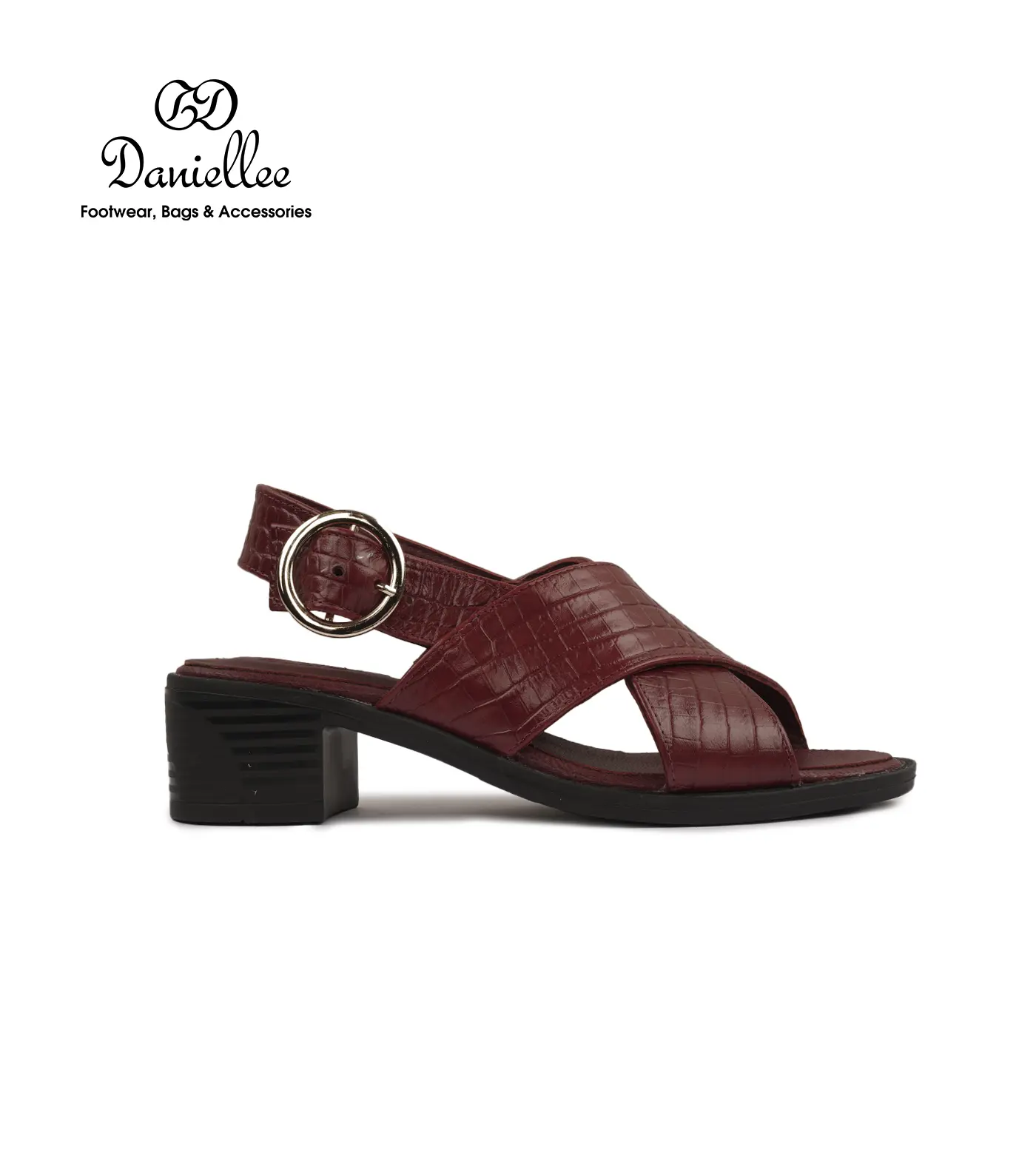 صندل چرمی رسمی زنانه Lena Sandal Anklestrap X