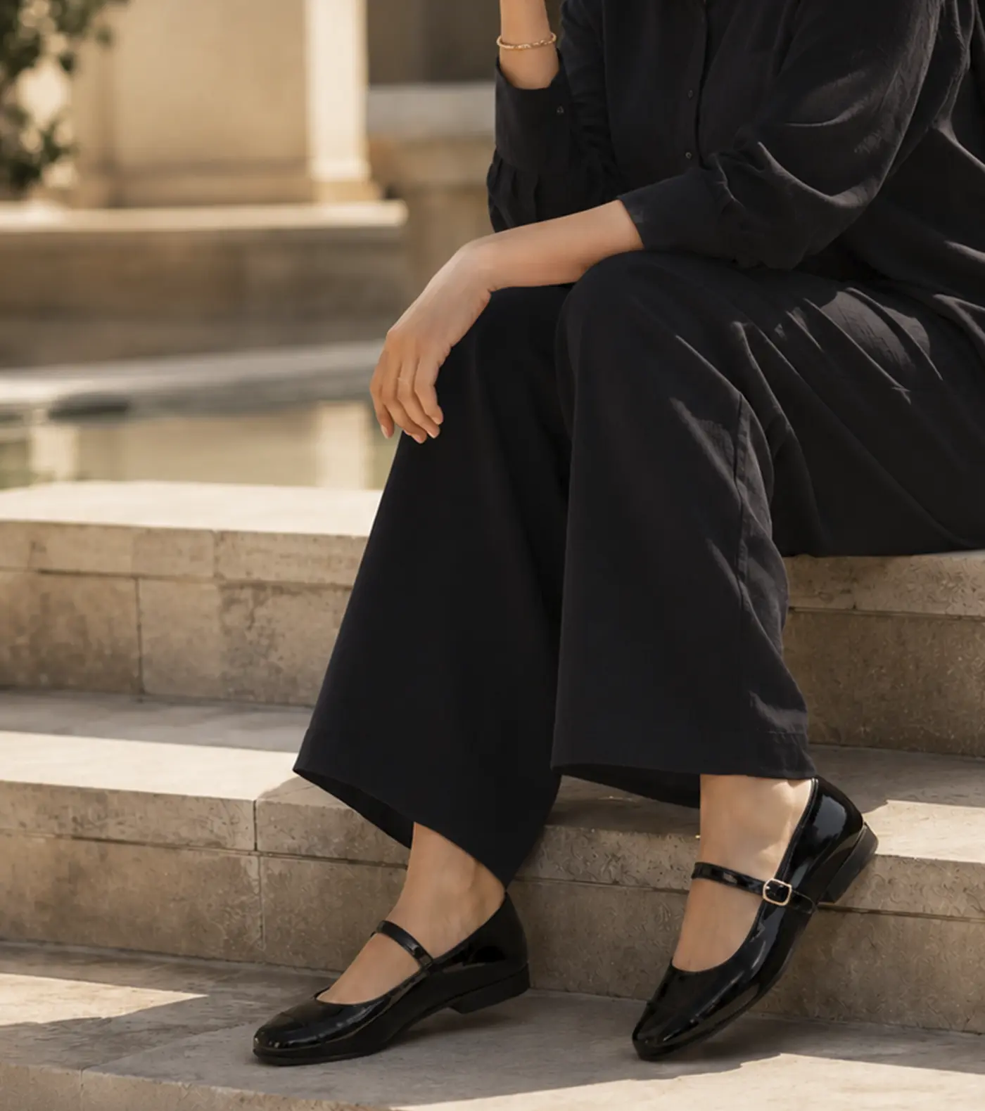 کفش چرمی روزمره زنانه Lina Mary Jane