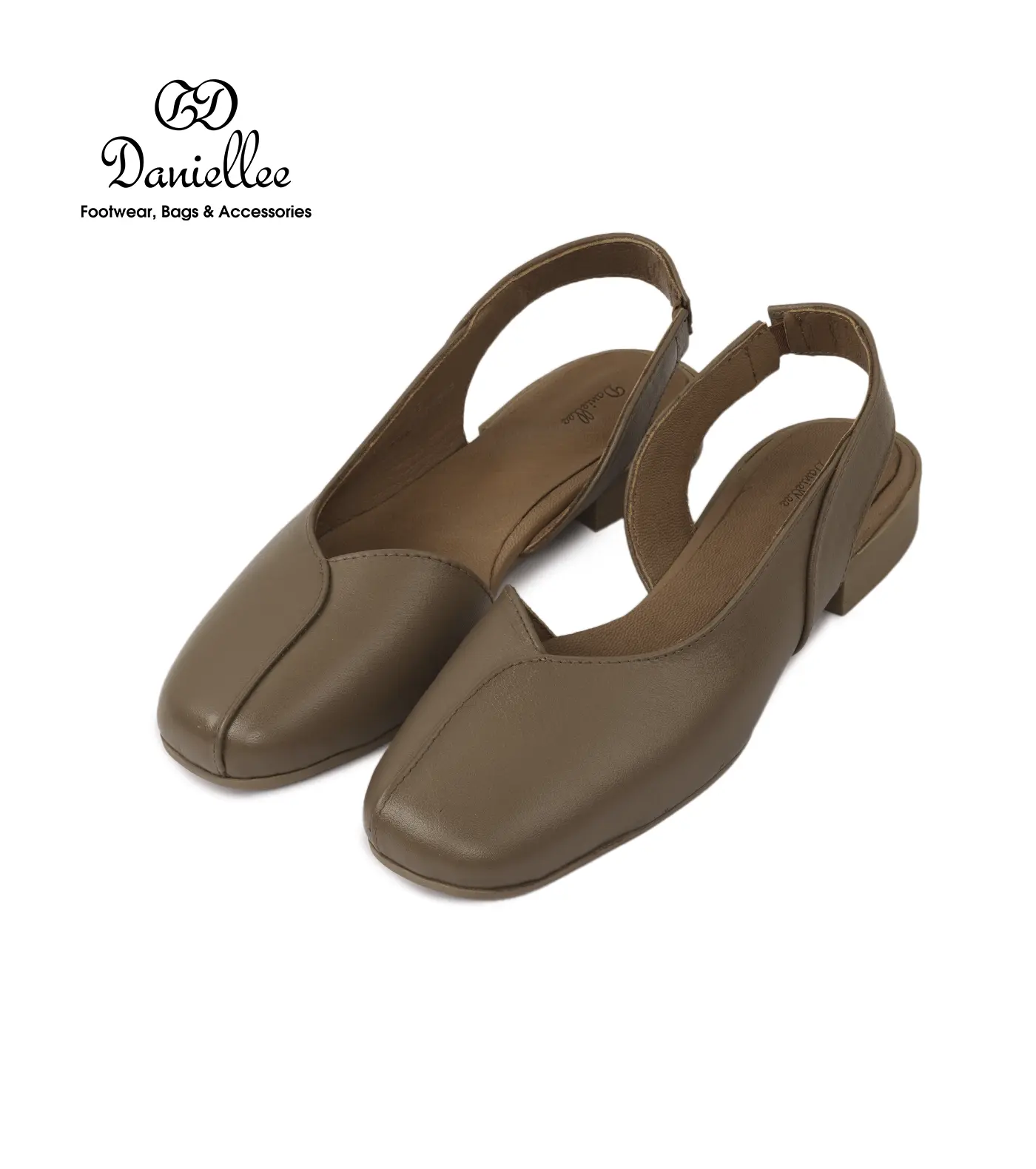 کفش چرمی روزمره زنانه Lina Sling Back