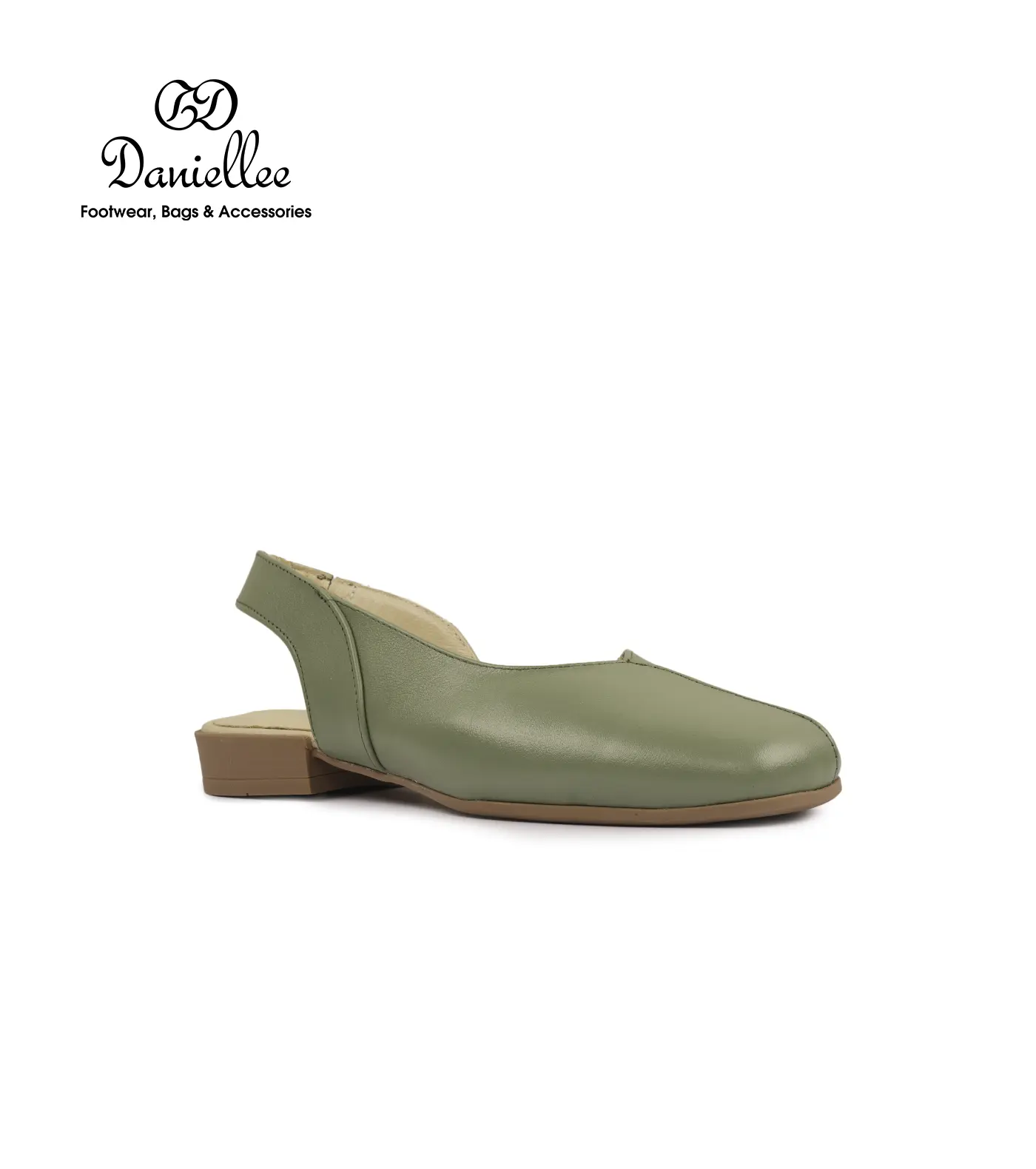 کفش چرمی روزمره زنانه Lina Sling Back