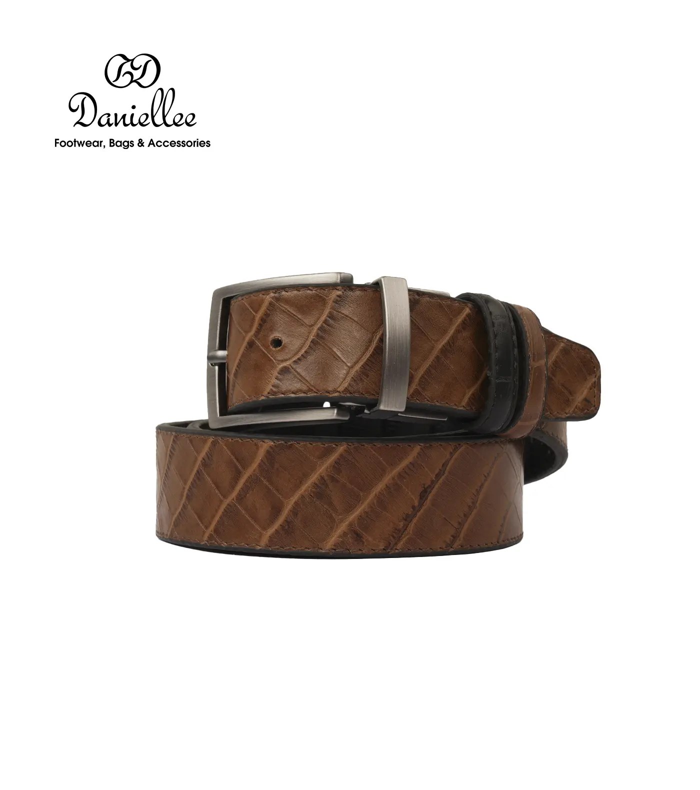کمربند چرمی رسمی مردانه Dani BM202 Reversible Leather Belt