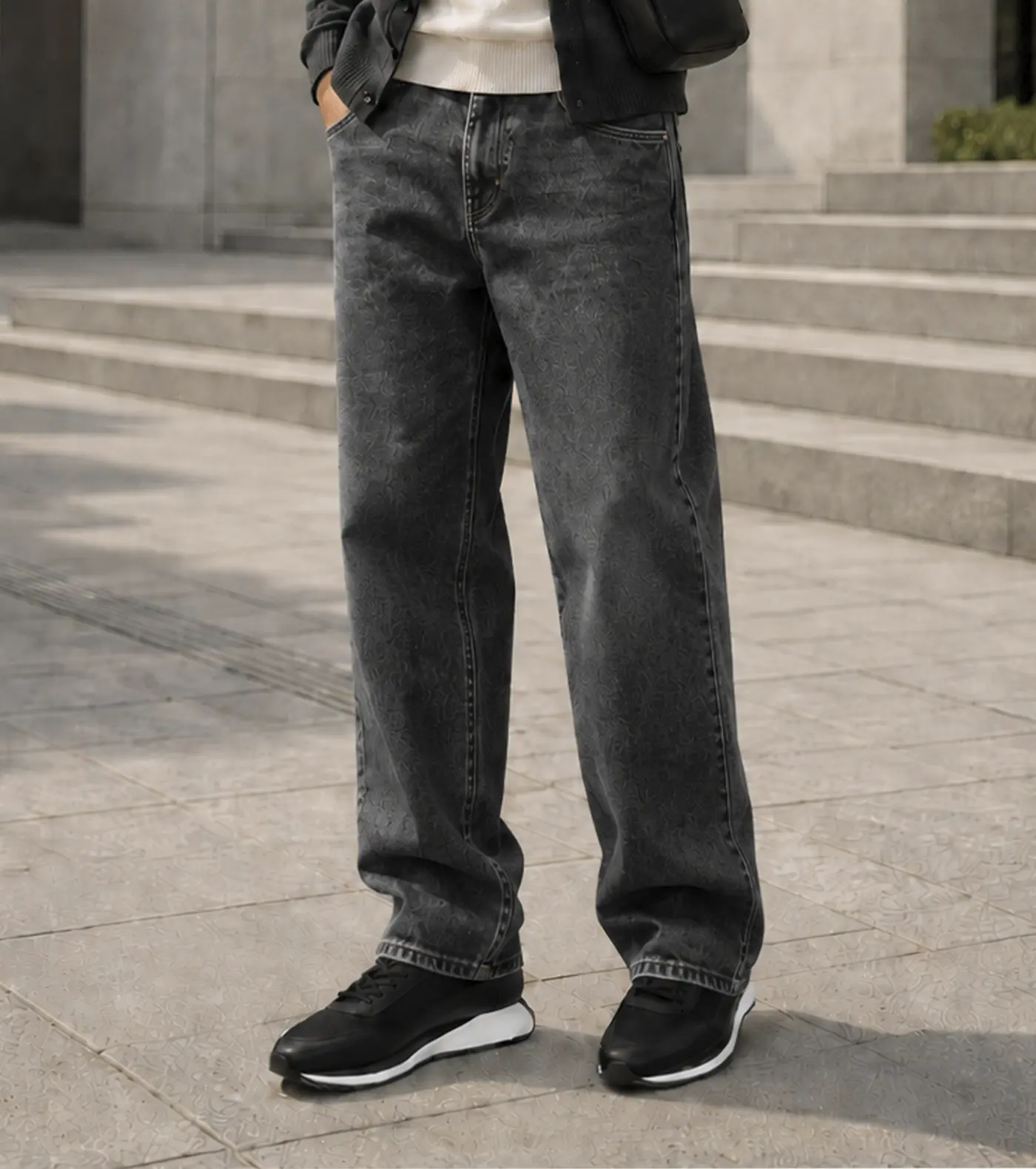 کفش Leather Mix ورزشی مردانه Kaya Sneaker II